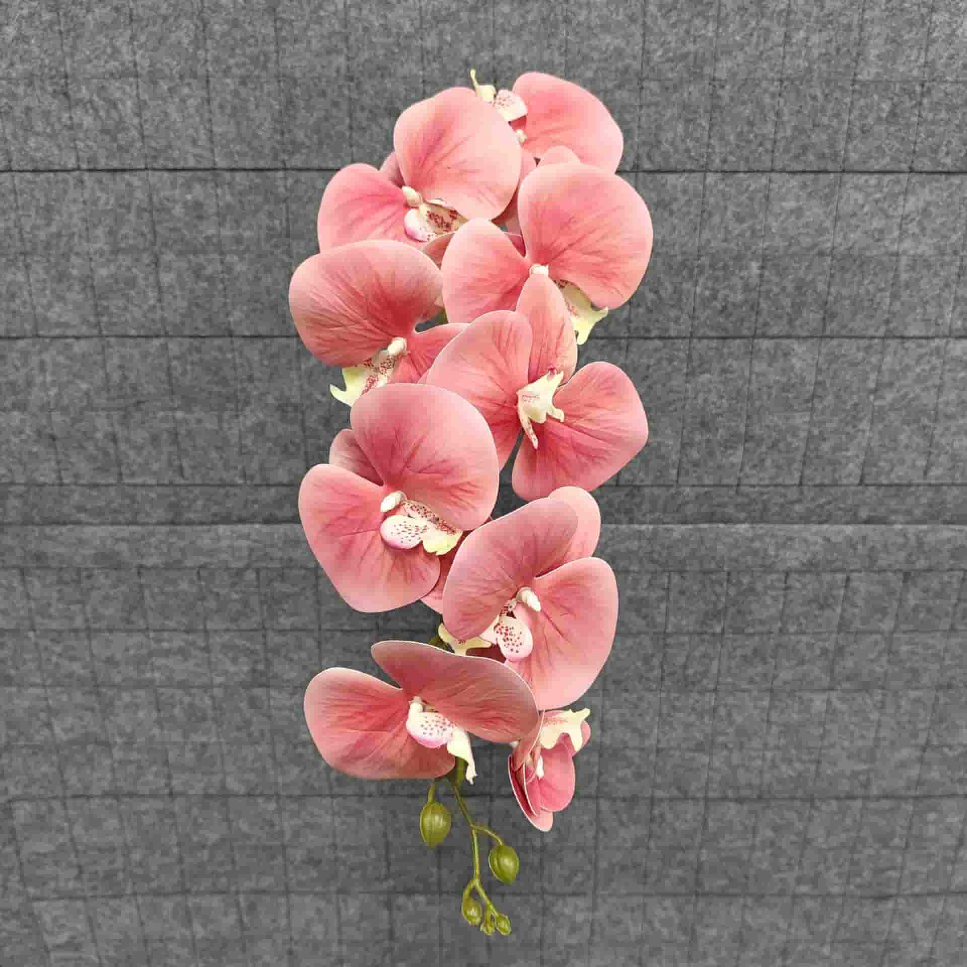 Pink artificial flowers wedding flowers arrangement faux hydrangea 