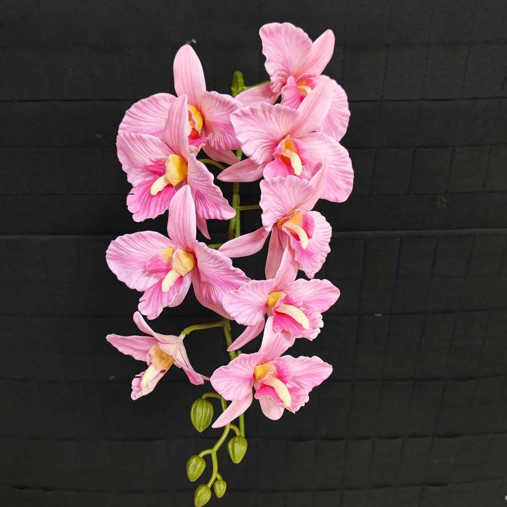 Pink artificial flowers wedding flowers arrangement faux hydrangea 