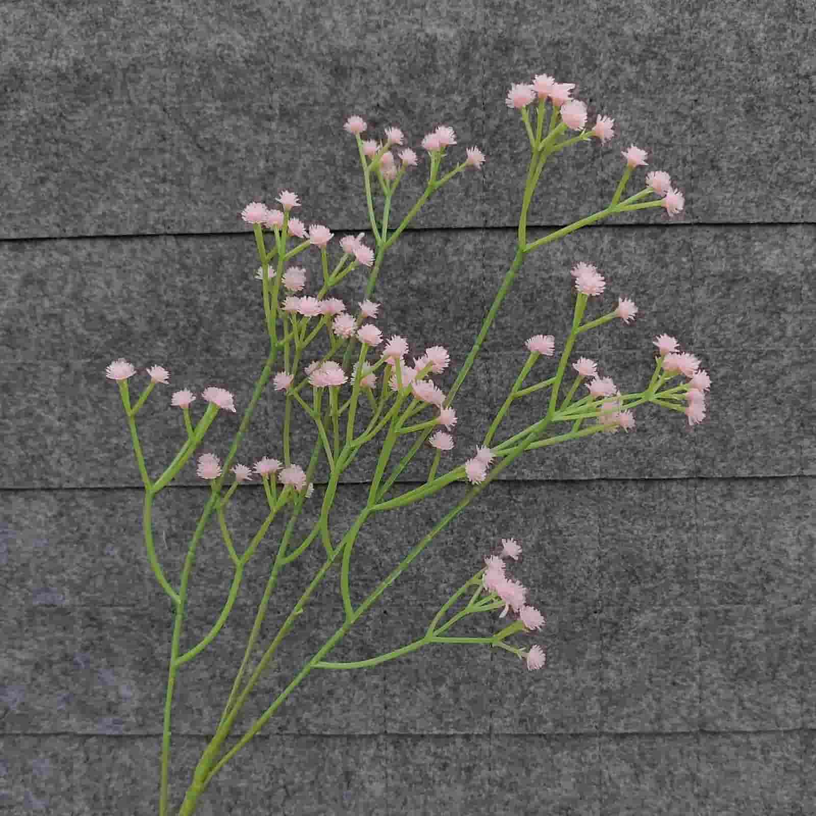 Pink artificial flowers wedding flowers arrangement faux hydrangea 