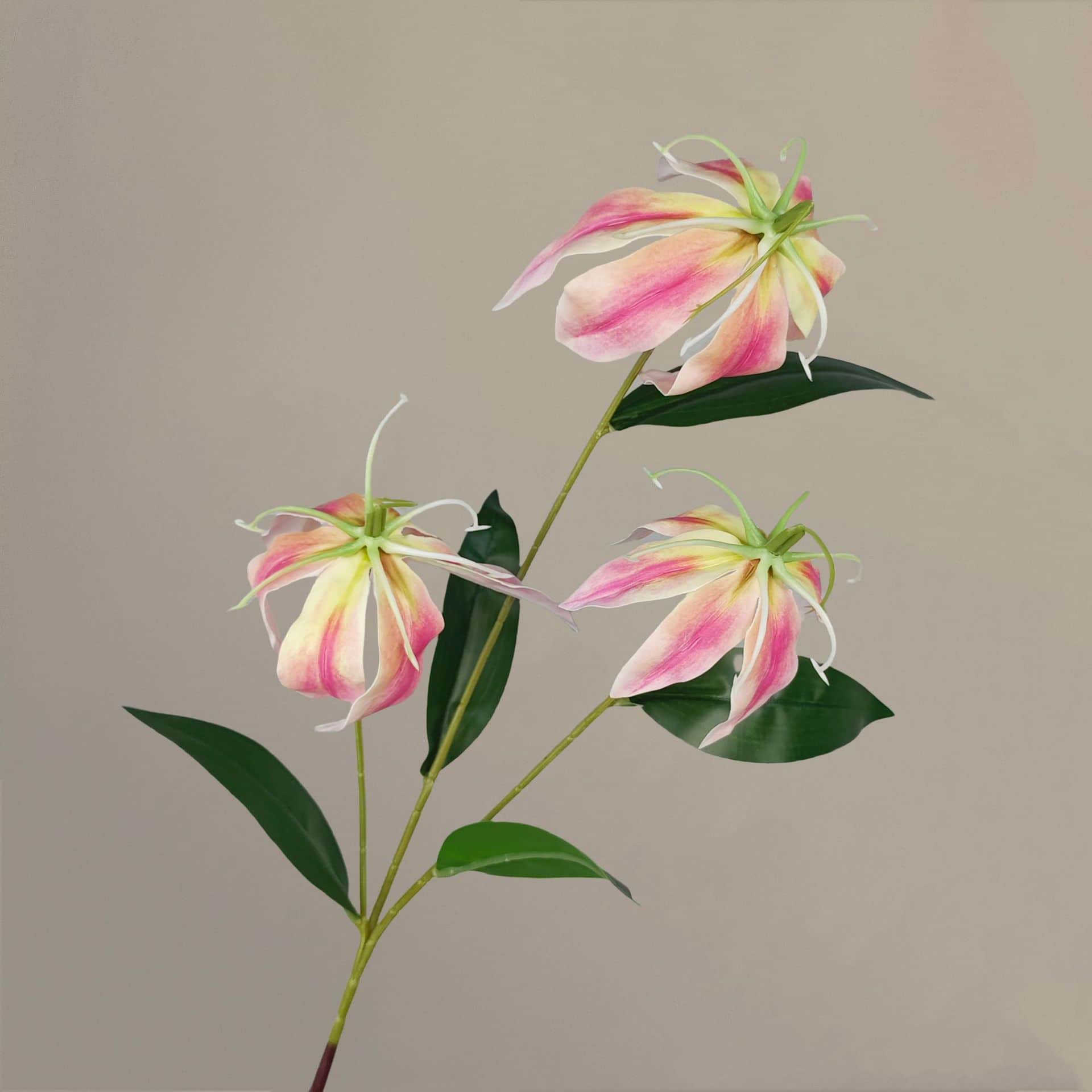 Pink artificial flowers wedding flowers arrangement faux hydrangea 