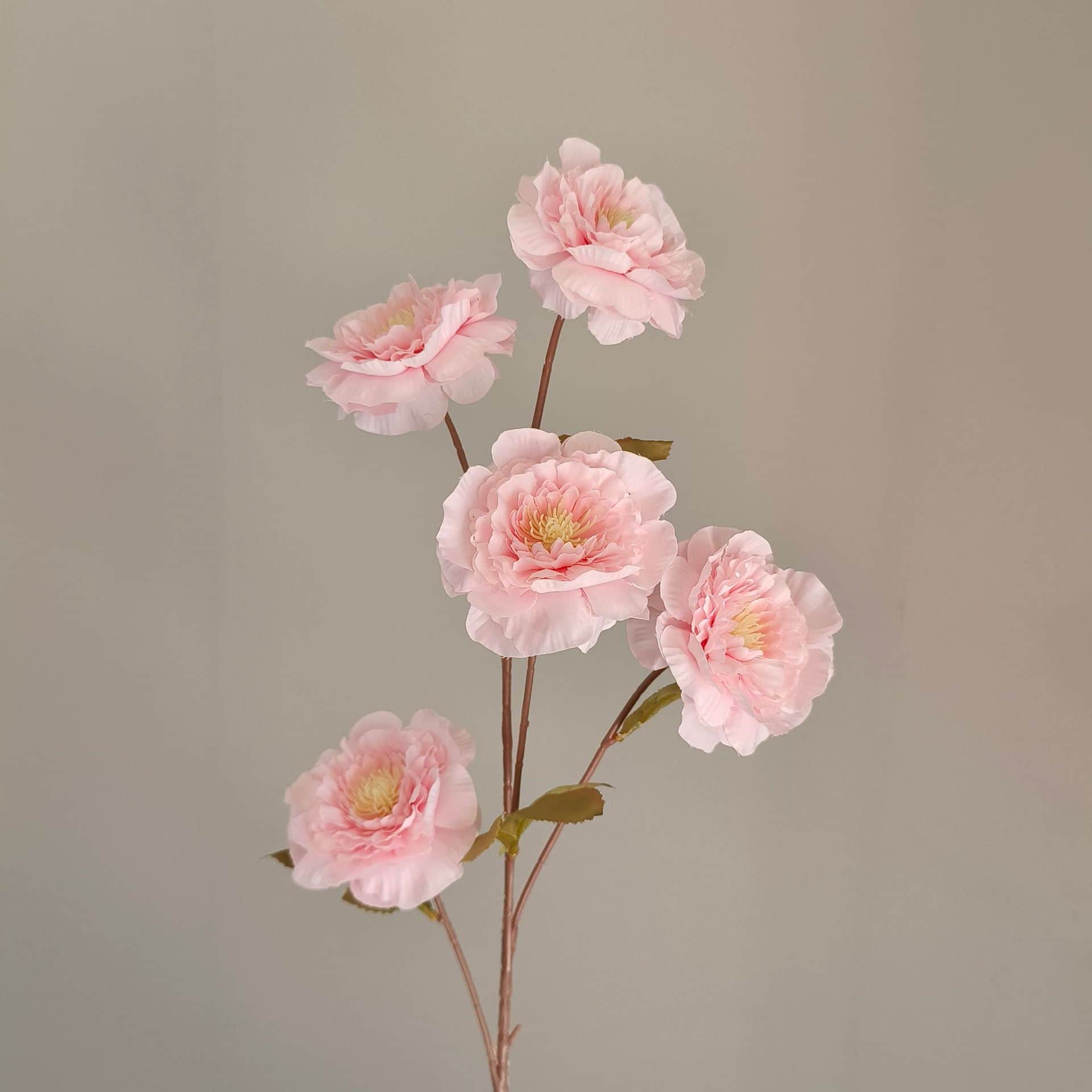 Pink artificial flowers wedding flowers arrangement faux hydrangea 