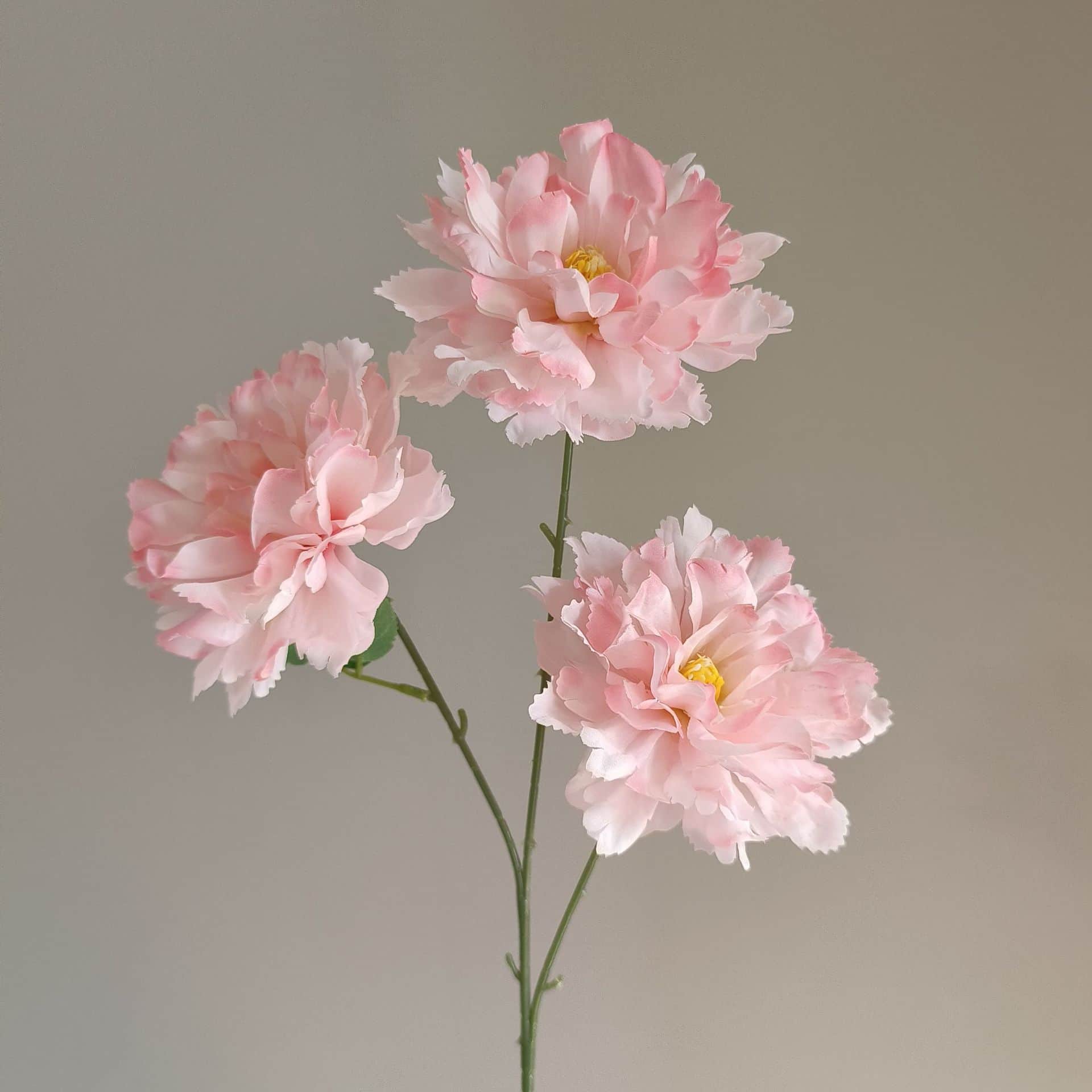 Pink artificial flowers wedding flowers arrangement faux hydrangea 