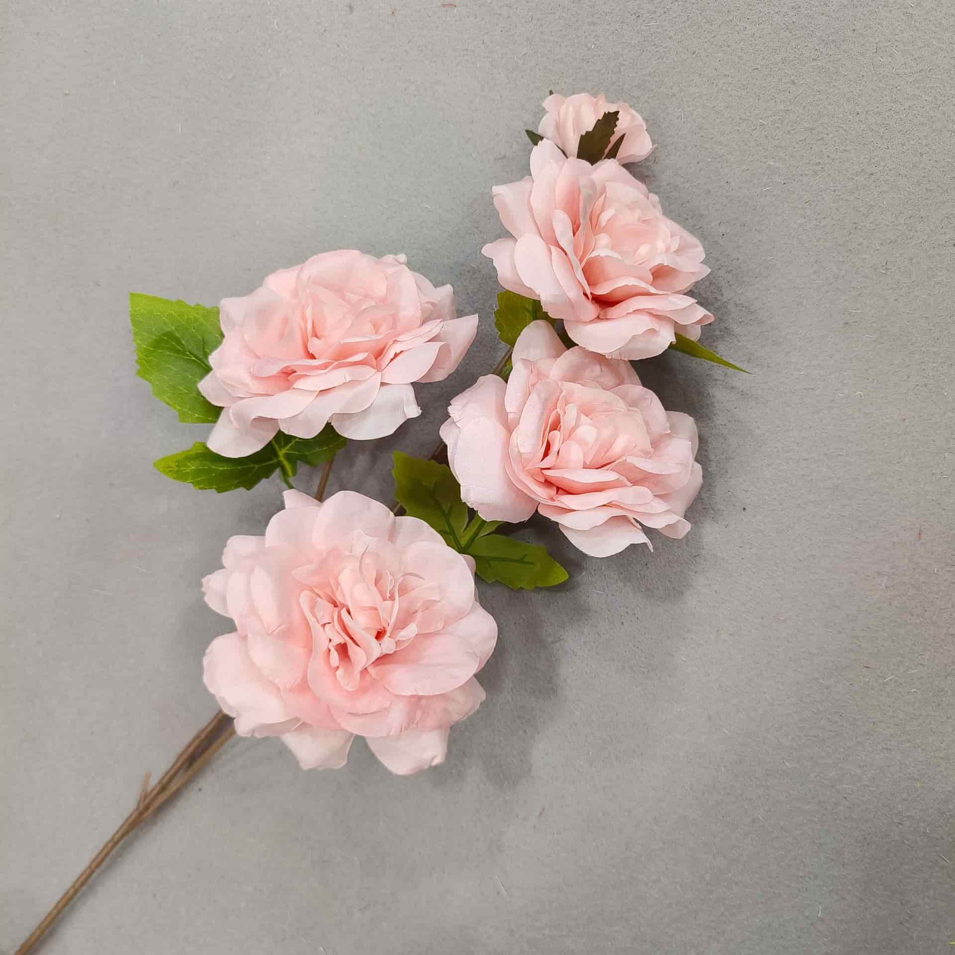 Pink artificial flowers wedding flowers arrangement faux hydrangea 