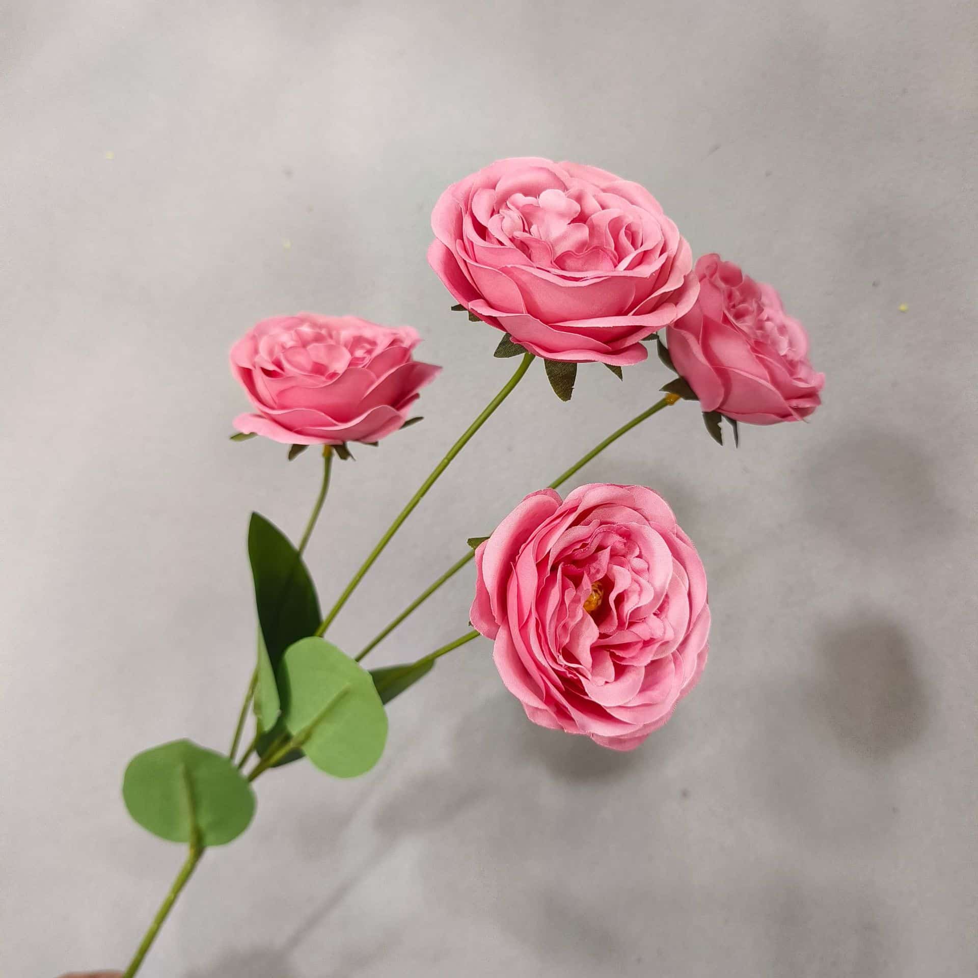 Rose red artificial flowers wedding flowers faux flower arrangement hydrangea lily fake flowers 