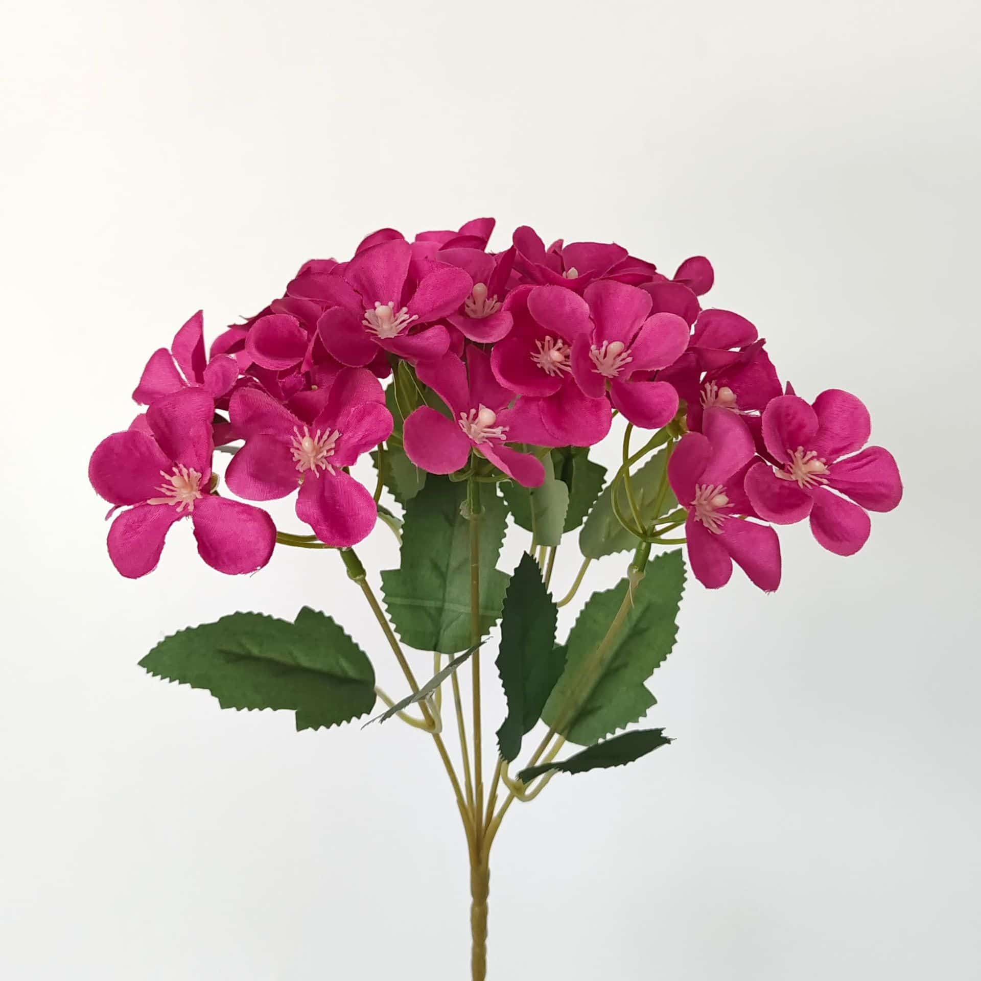 Rose red artificial flowers wedding flowers faux flower arrangement hydrangea lily fake flowers 