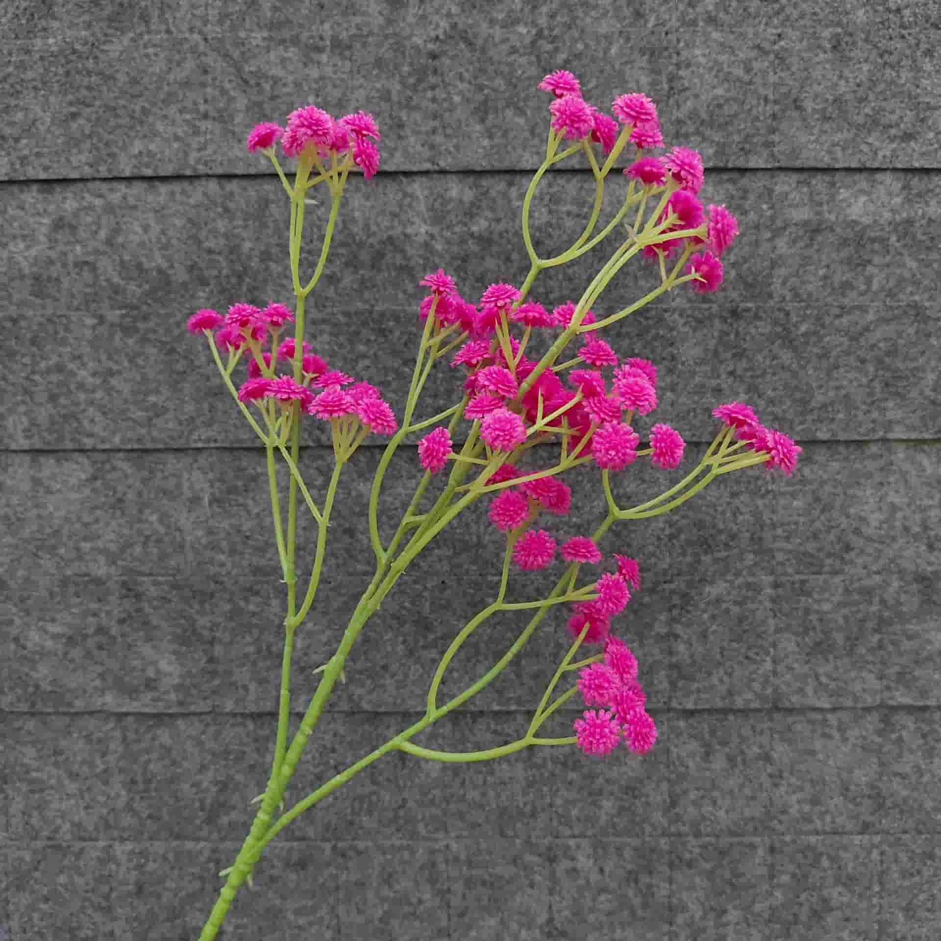 Rose red artificial flowers wedding flowers faux flower arrangement hydrangea lily fake flowers 