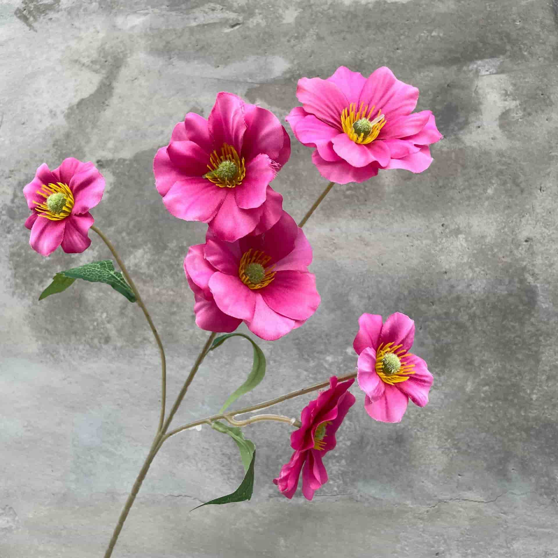 Rose red artificial flowers wedding flowers faux flower arrangement hydrangea lily fake flowers 