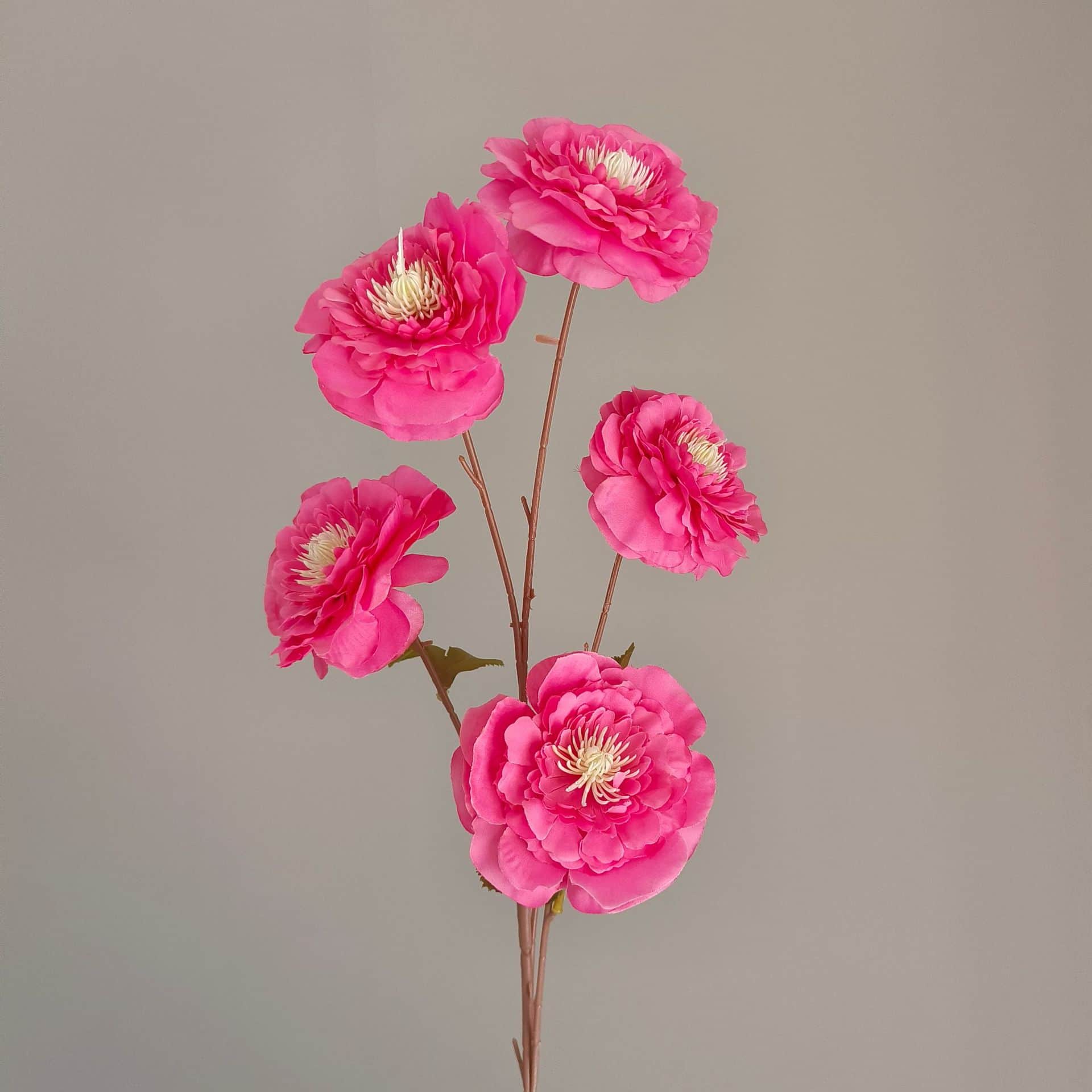 Rose red artificial flowers wedding flowers faux flower arrangement hydrangea lily fake flowers 