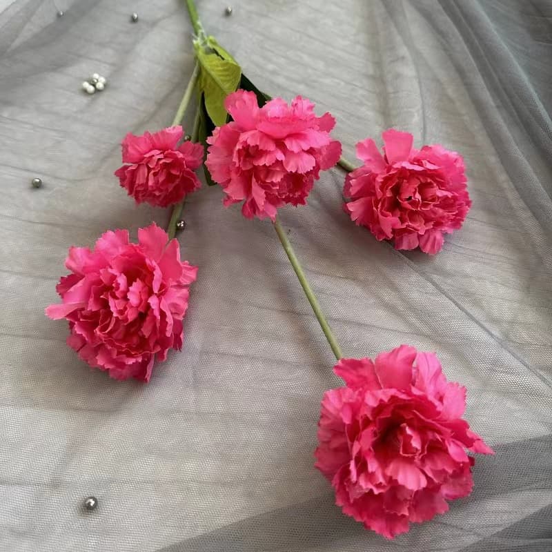 Rose red artificial flowers wedding flowers faux flower arrangement hydrangea lily fake flowers 