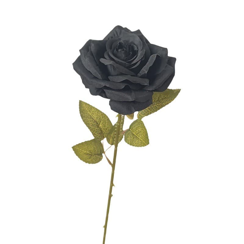 Black artificial flowers wedding flowers arrangement