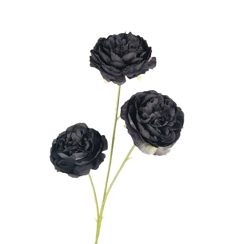Black artificial flowers wedding flowers arrangement