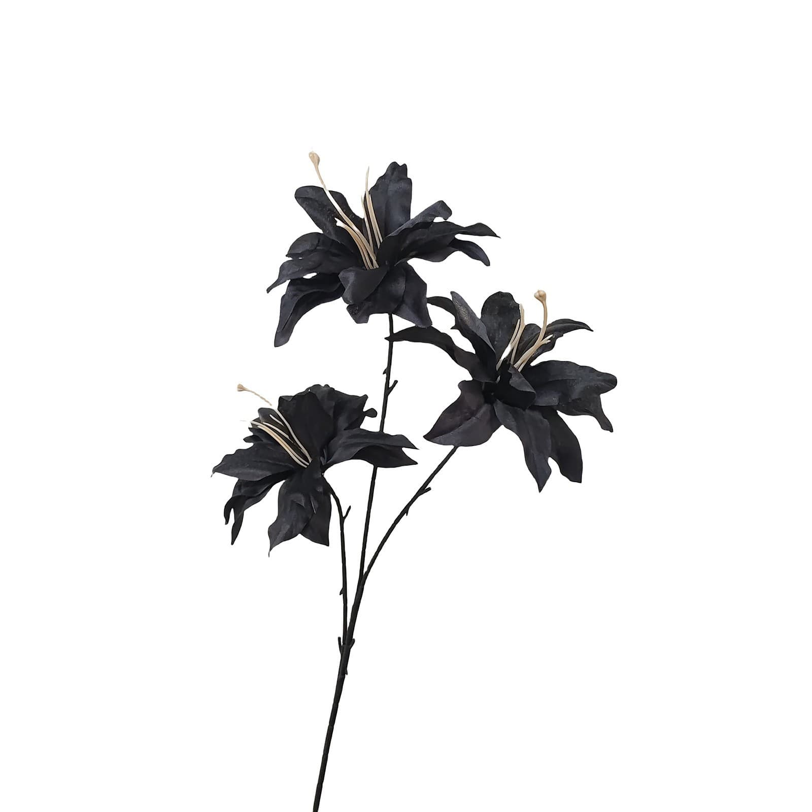 Black artificial flowers wedding flowers arrangement