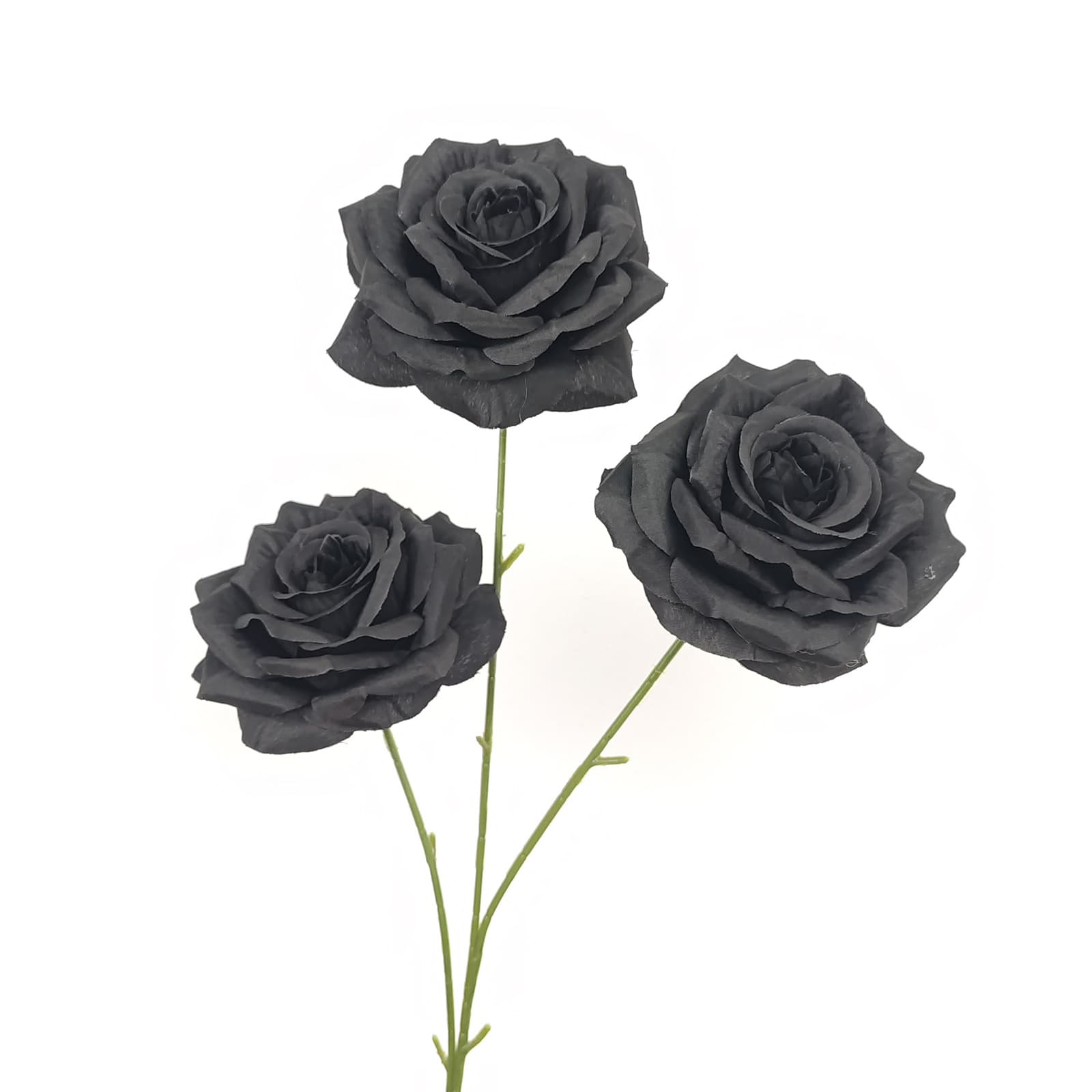 Black artificial flowers wedding flowers arrangement