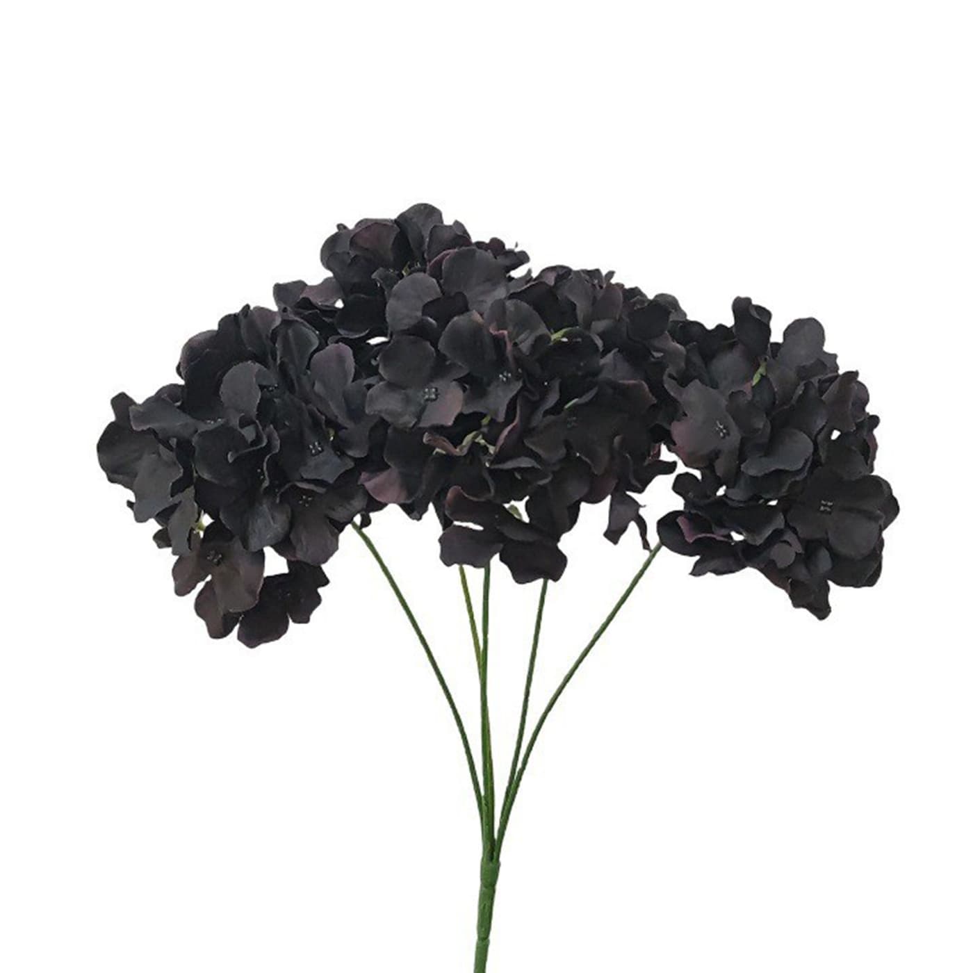 Black artificial flowers wedding flowers arrangement