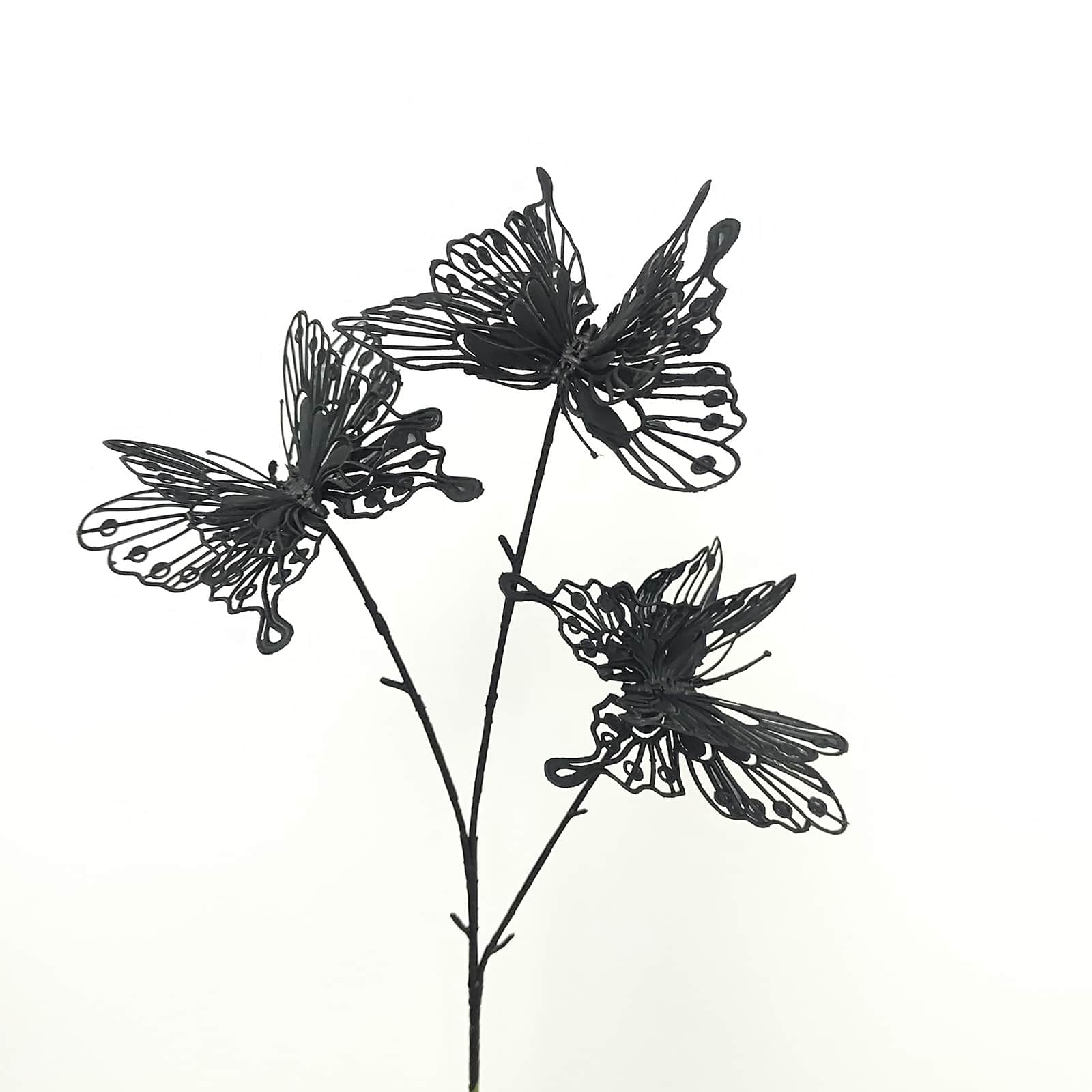 Black artificial flowers wedding flowers arrangement