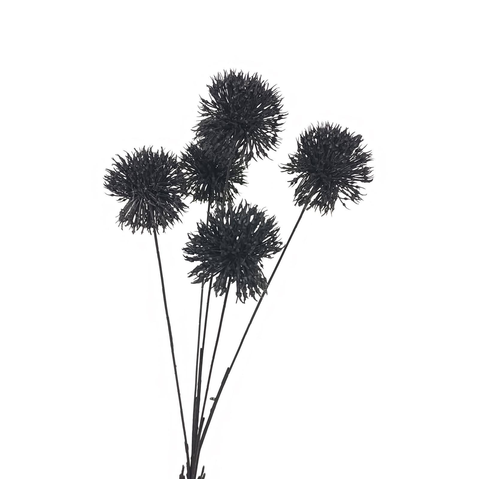 Black artificial flowers wedding flowers arrangement