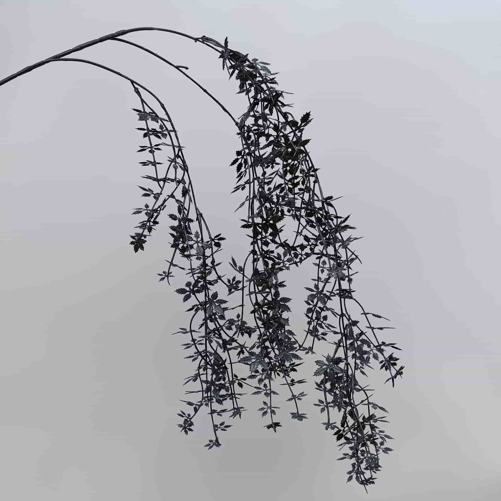 Black artificial flowers wedding flowers arrangement