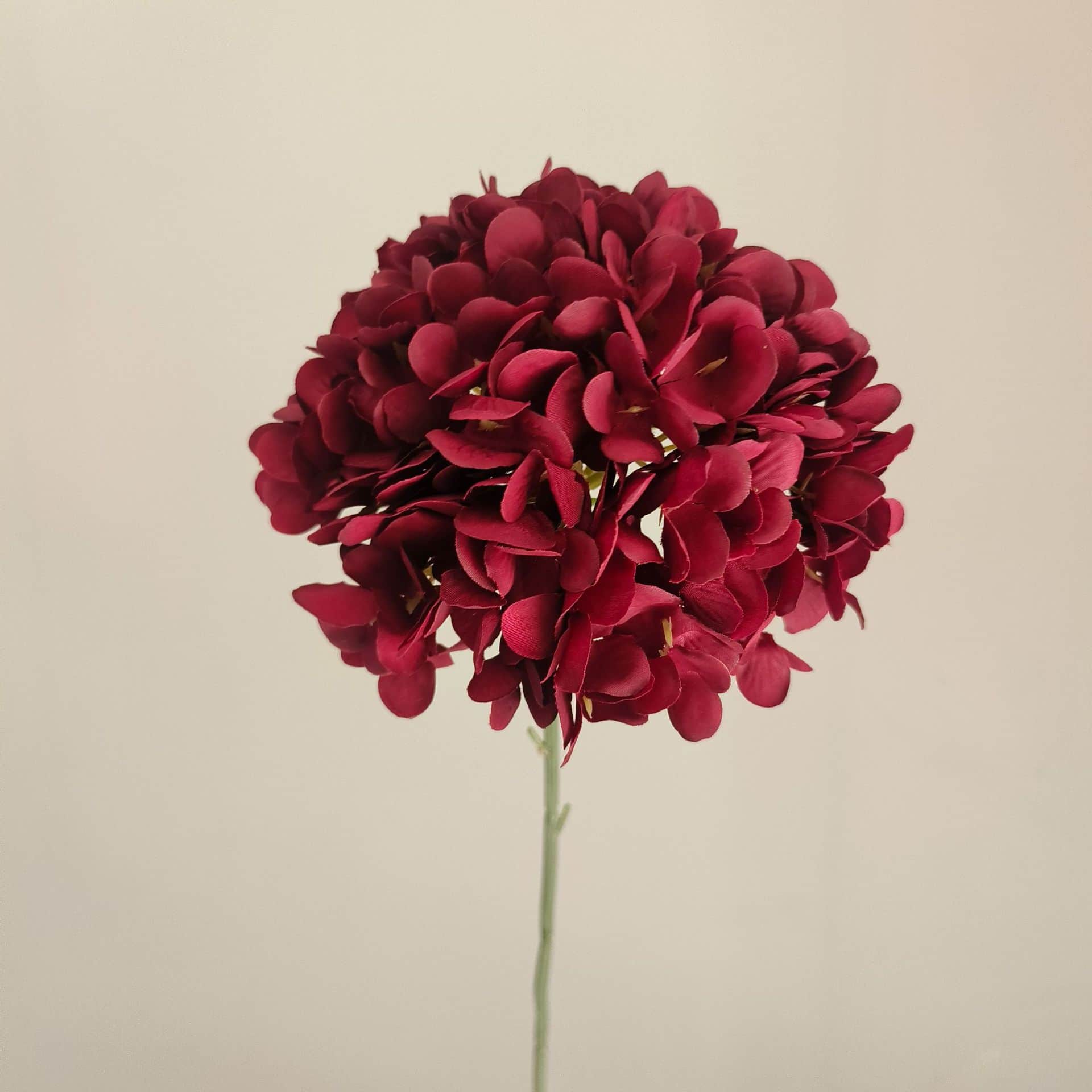 Dark red artificial flowers wedding flowers roses hydrangea lily fake flower arrangement