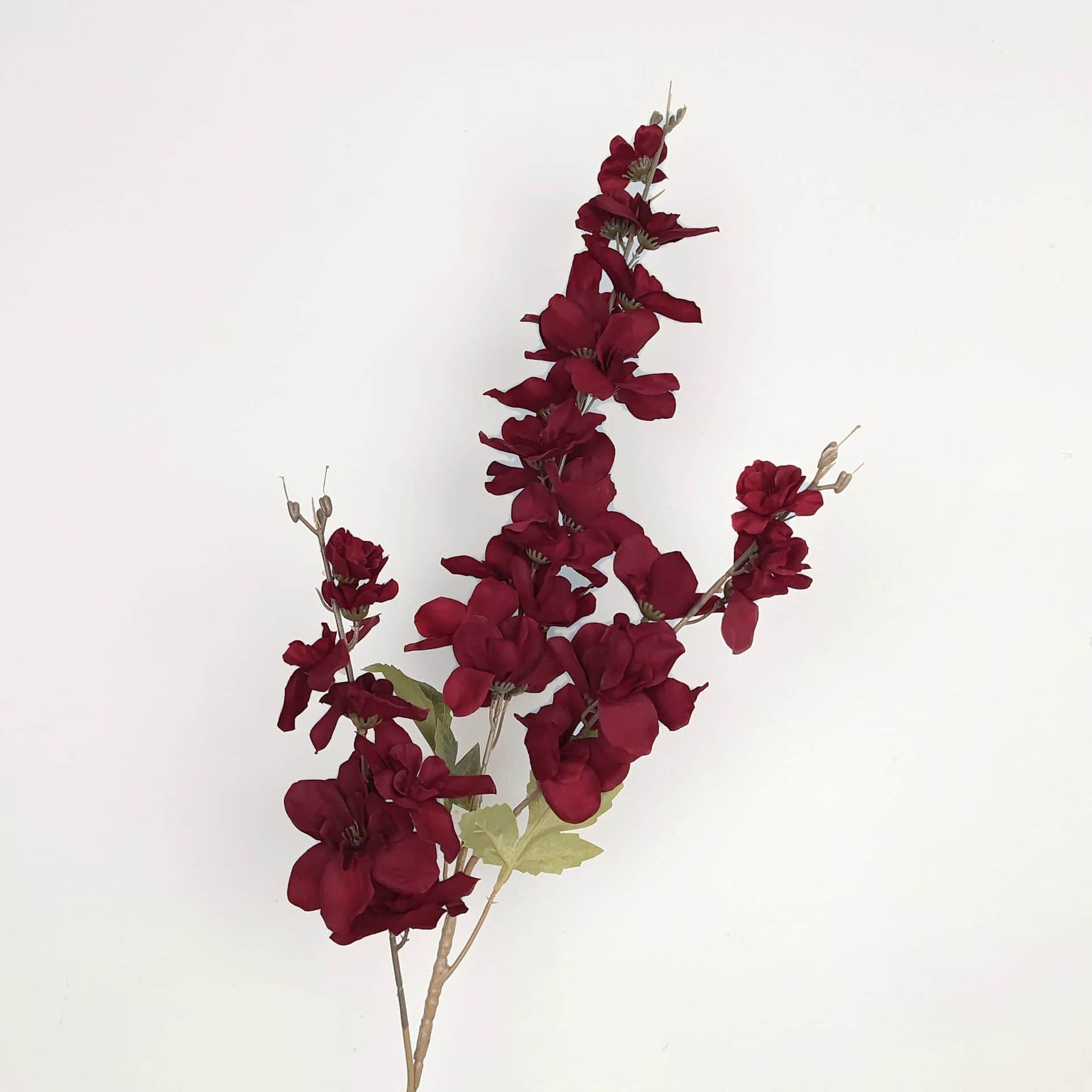 Dark red artificial flowers wedding flowers roses hydrangea lily fake flower arrangement