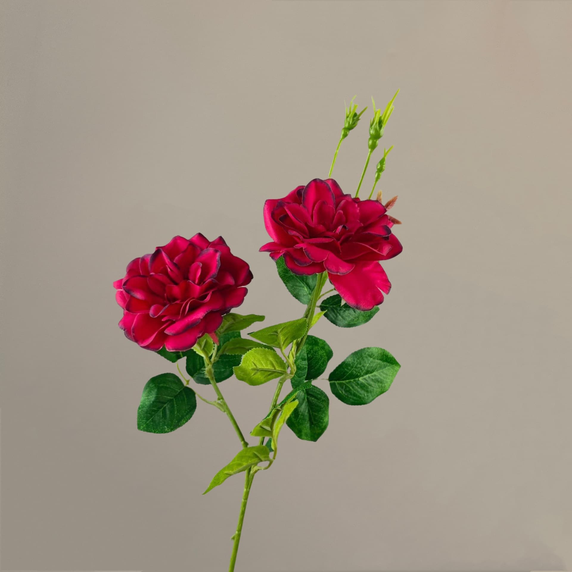 Dark red artificial flowers wedding flowers roses hydrangea lily fake flower arrangement