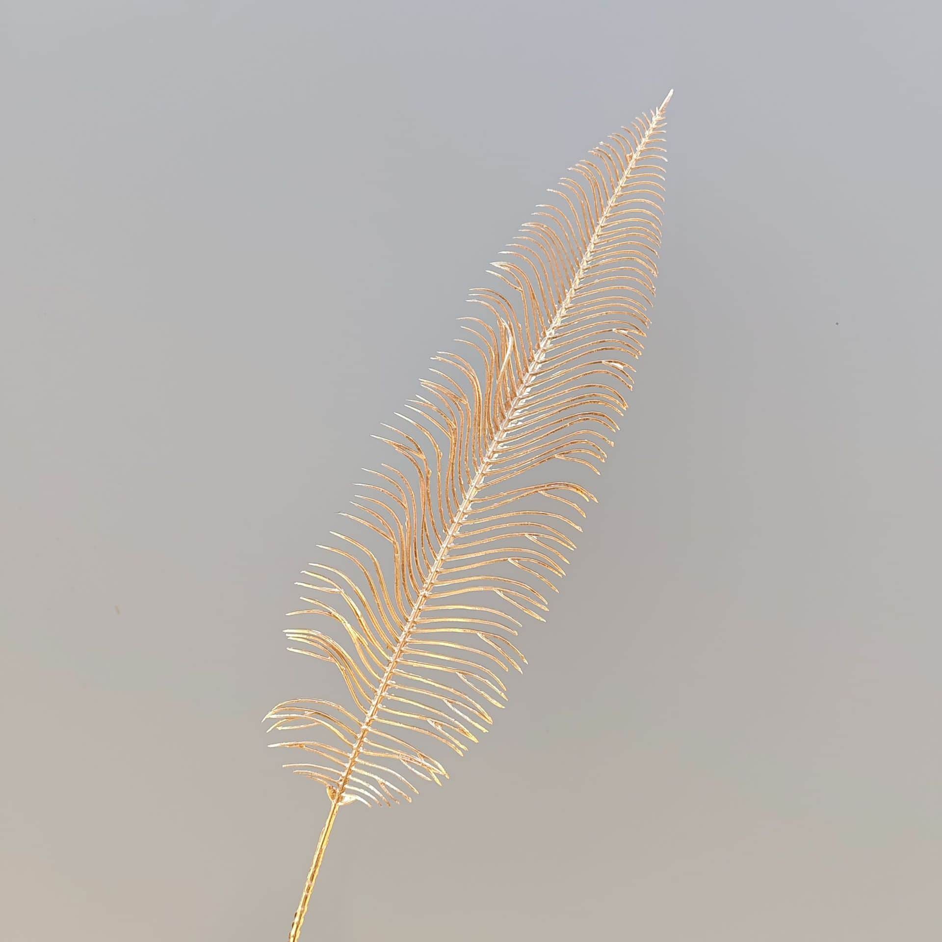 Gold artificial flower arrangement gold leaves gold color faux flower 