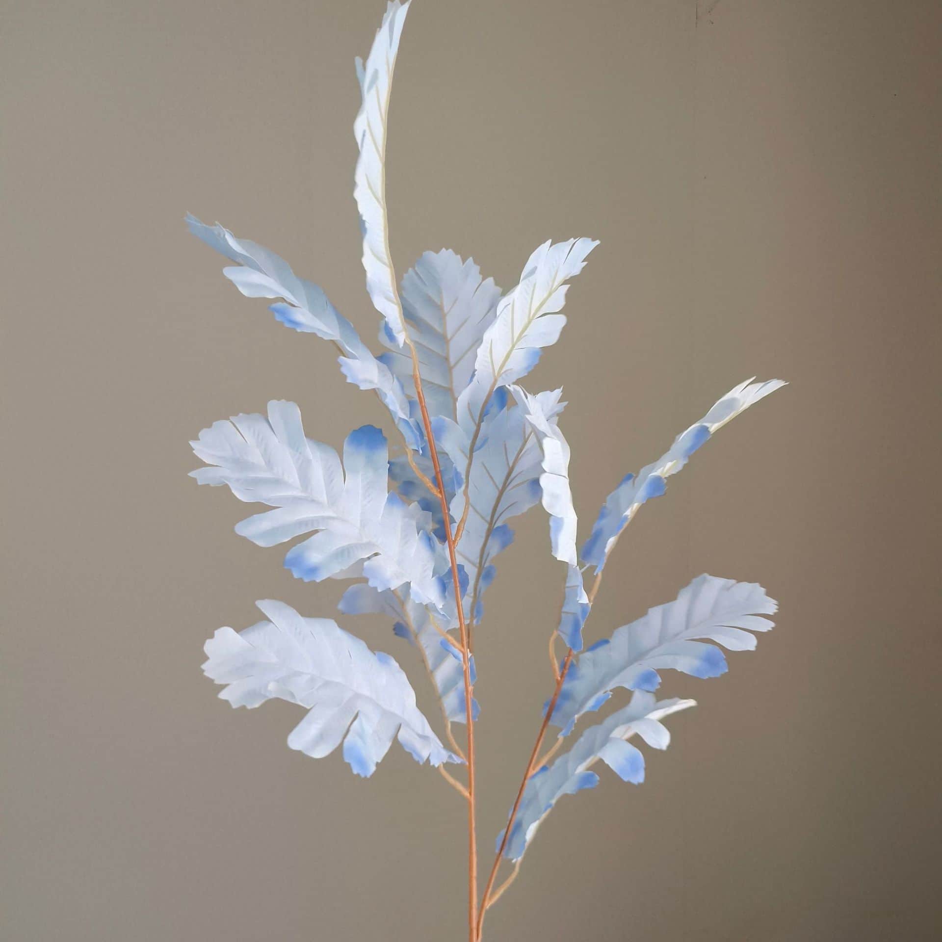 Blue artificial flowers wedding flowers arrangement