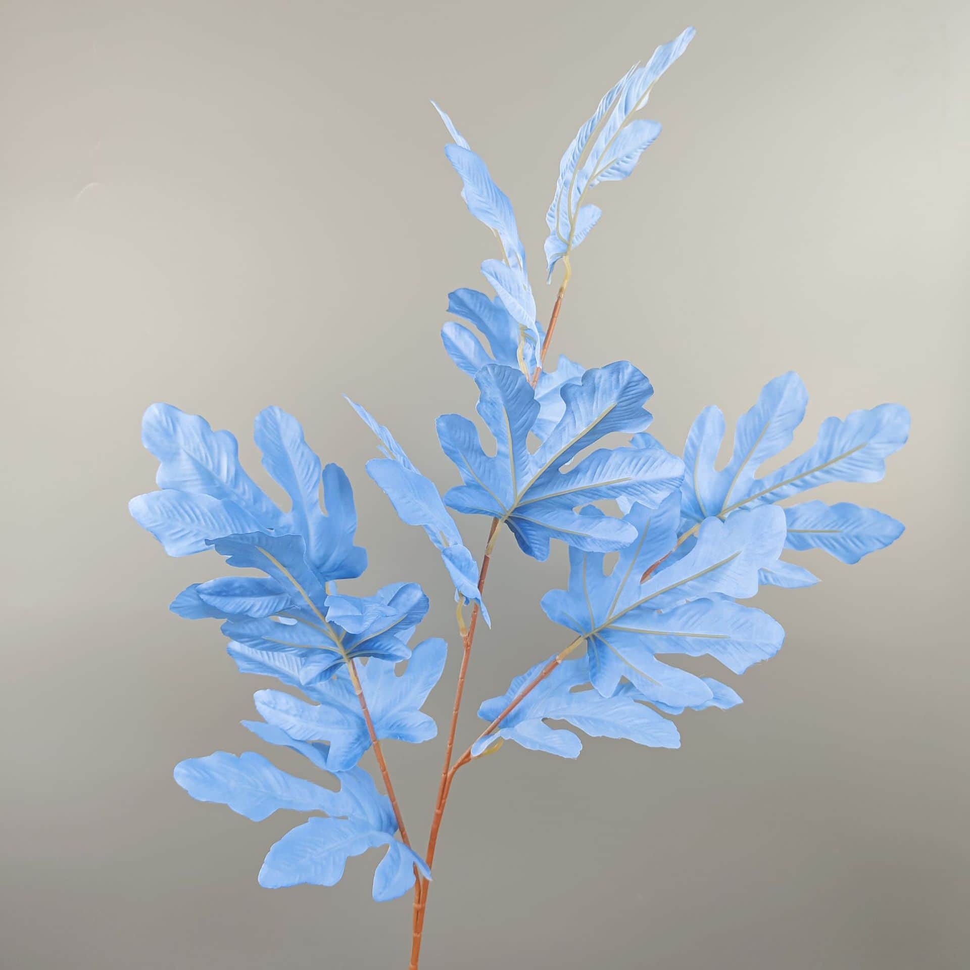 Blue artificial flowers wedding flowers arrangement