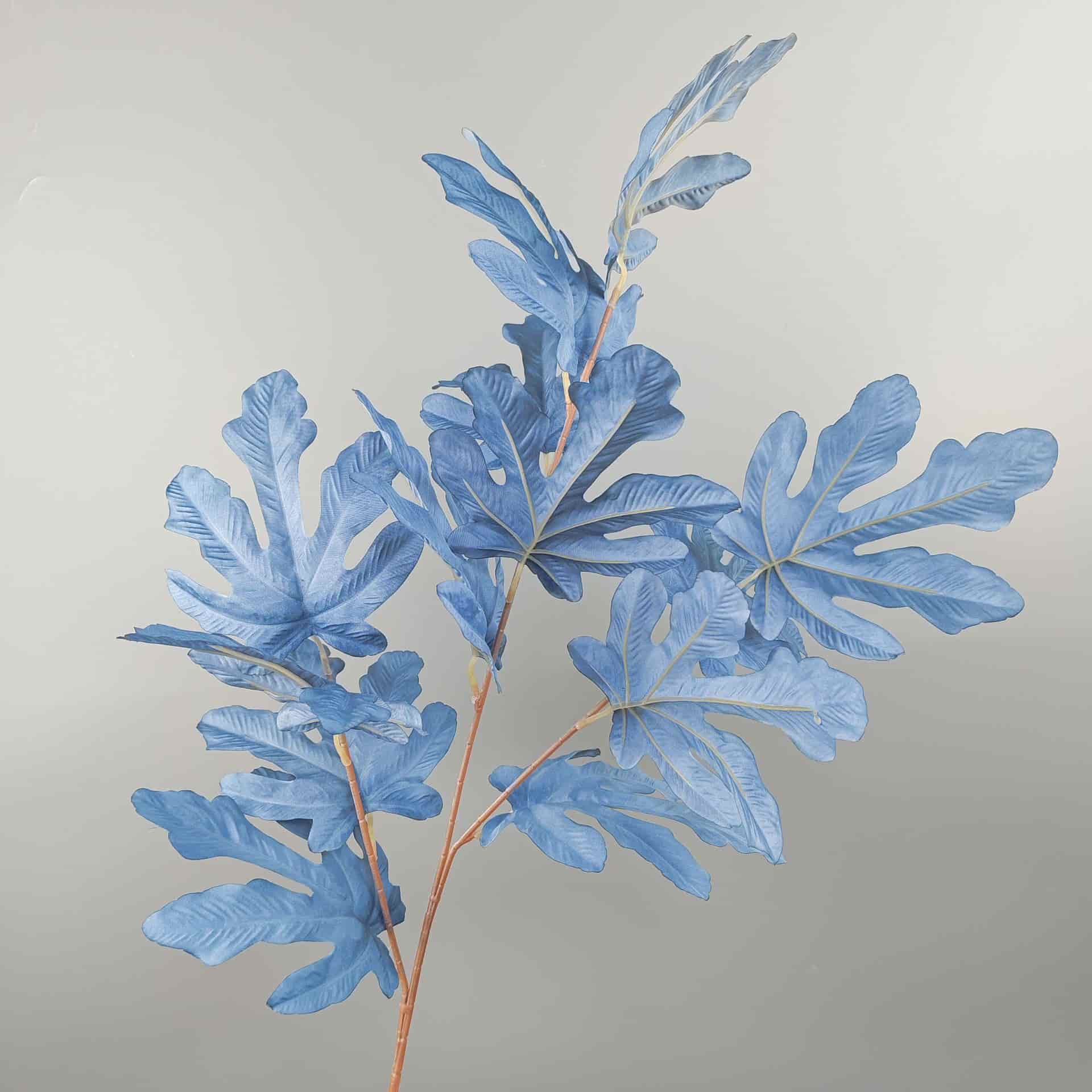 Blue artificial flowers wedding flowers arrangement