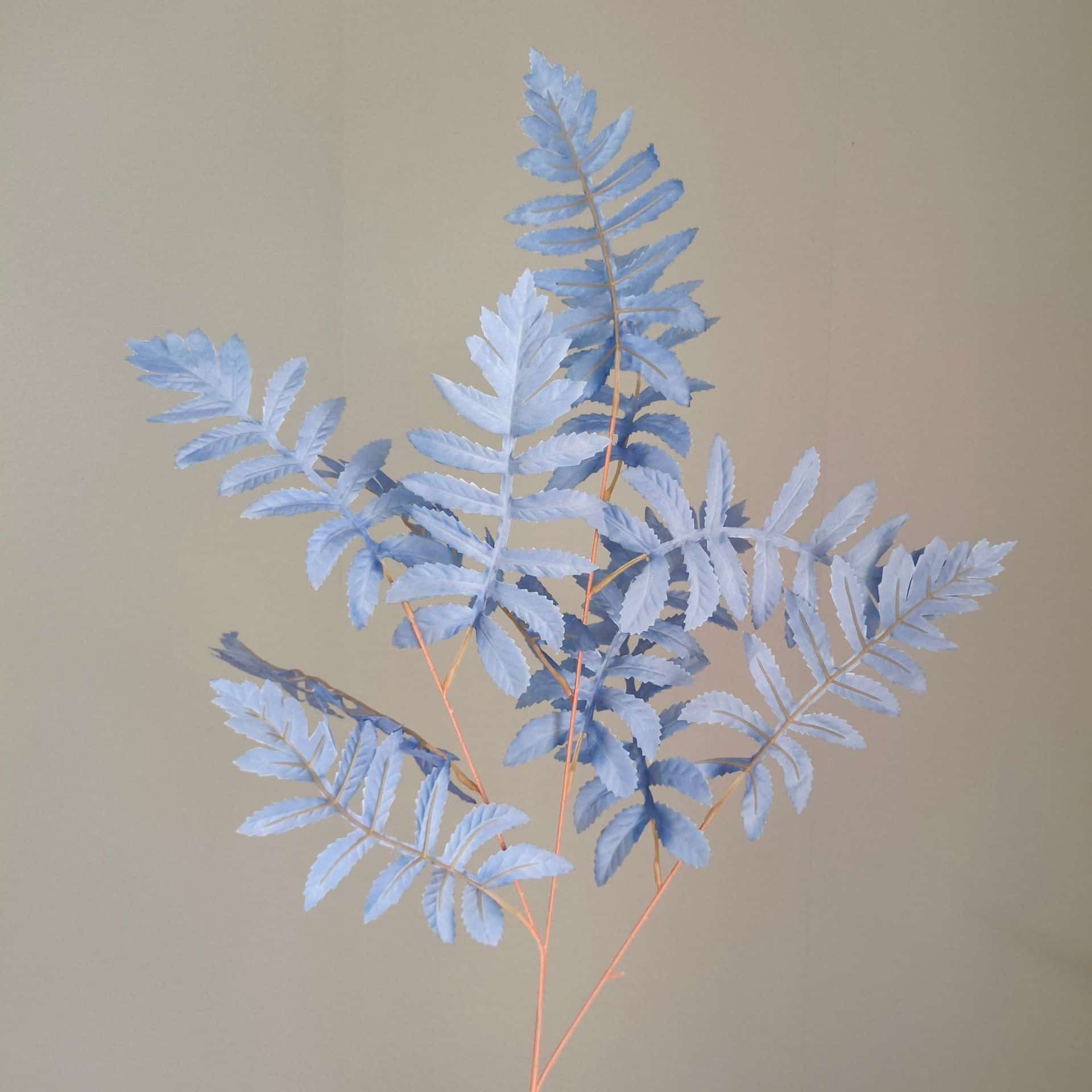 Blue artificial flowers wedding flowers arrangement