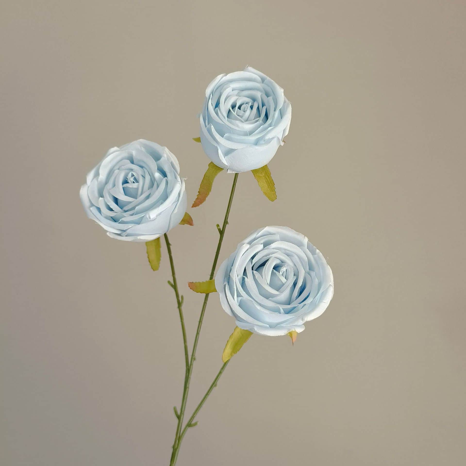 Blue artificial flowers wedding flowers arrangement