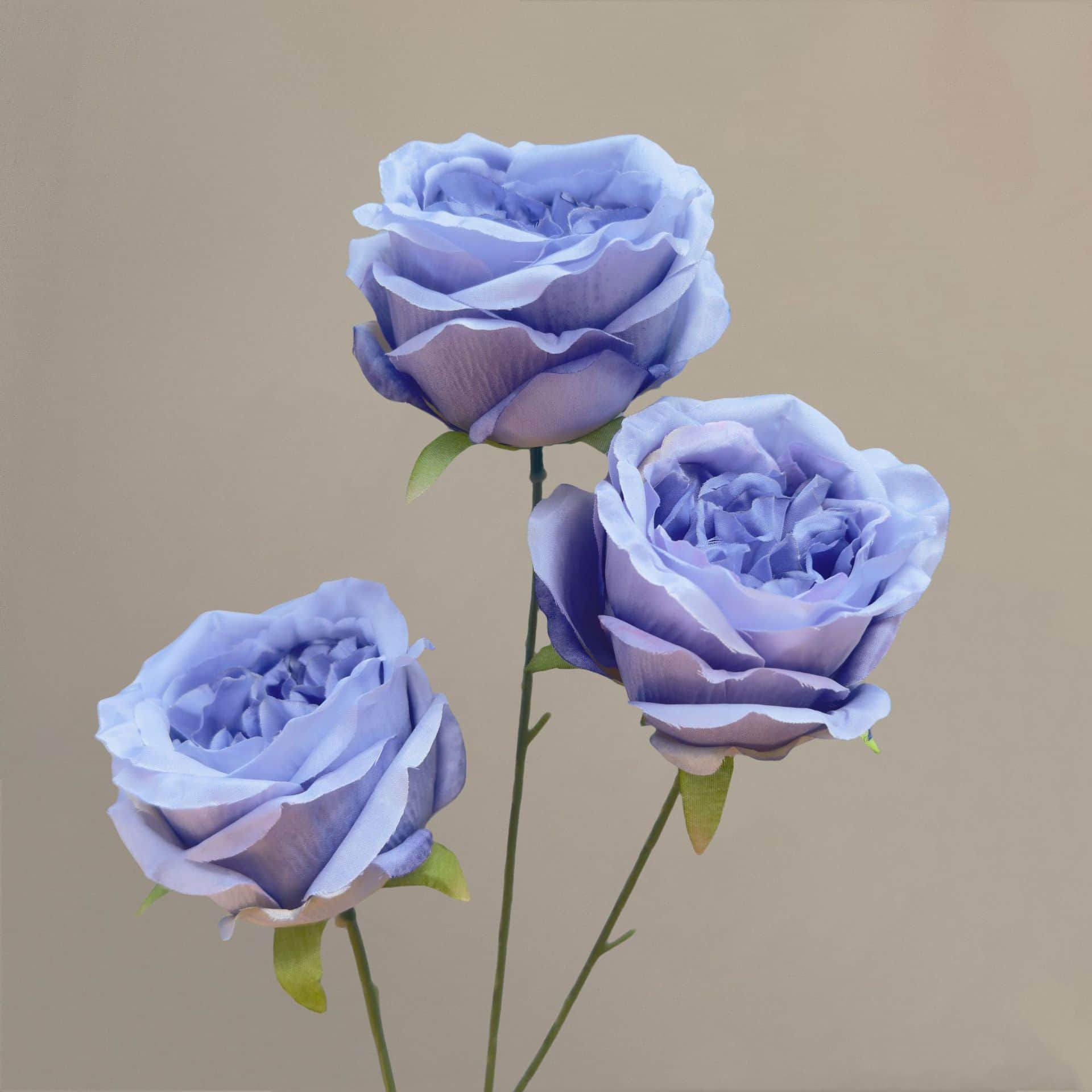 Blue artificial flowers wedding flowers arrangement