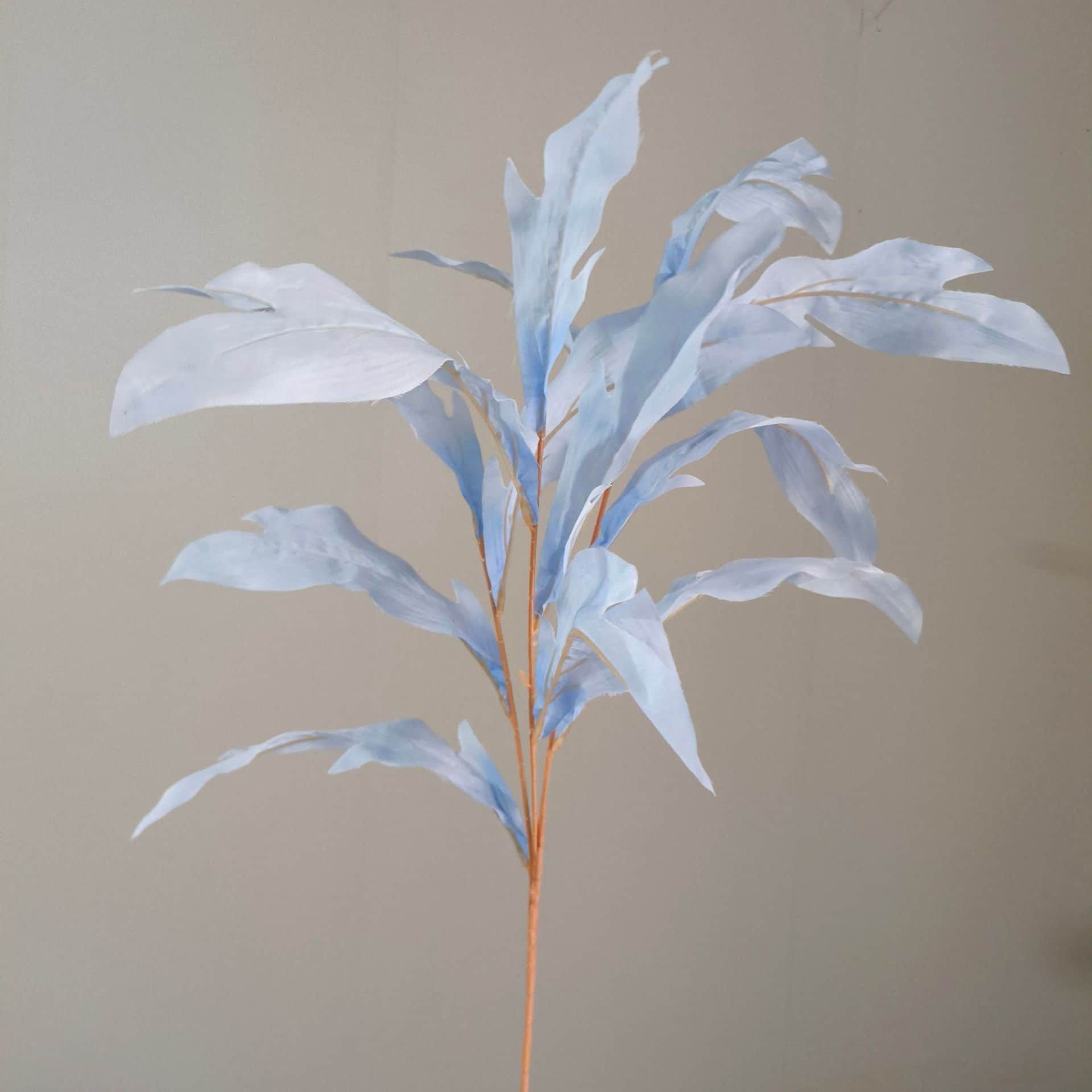 Blue artificial flowers wedding flowers arrangement