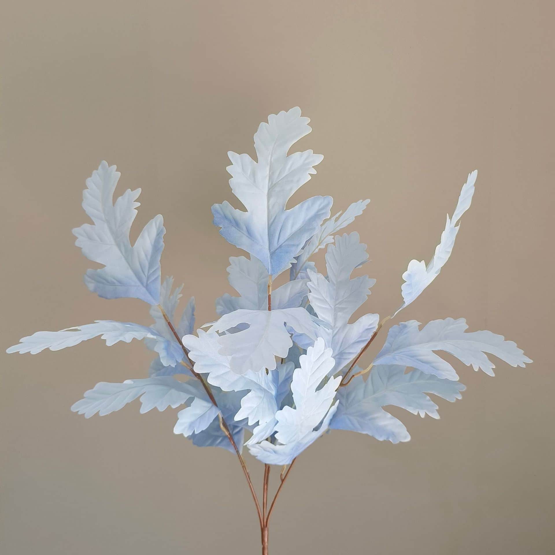 Blue artificial flowers wedding flowers arrangement