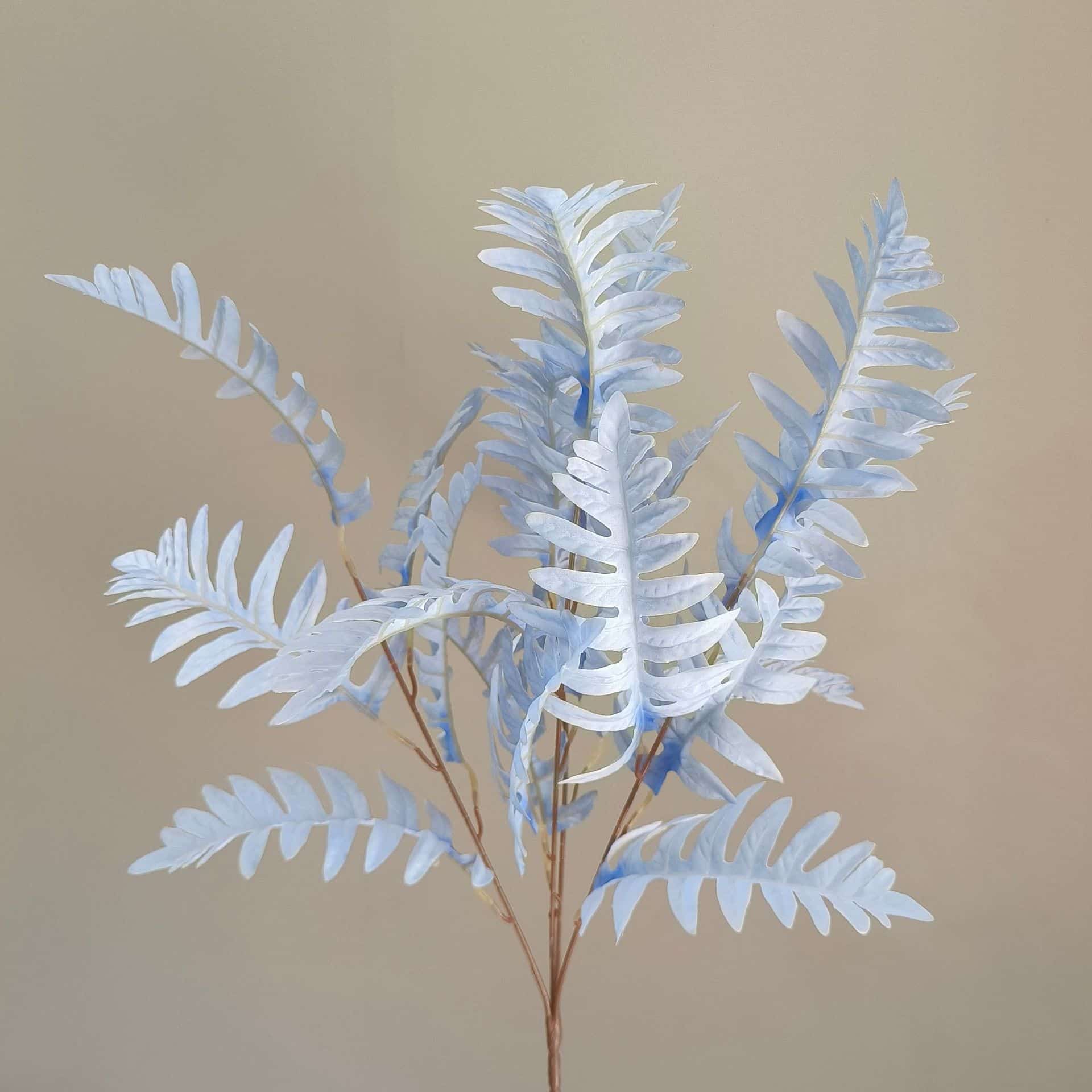 Blue artificial flowers wedding flowers arrangement