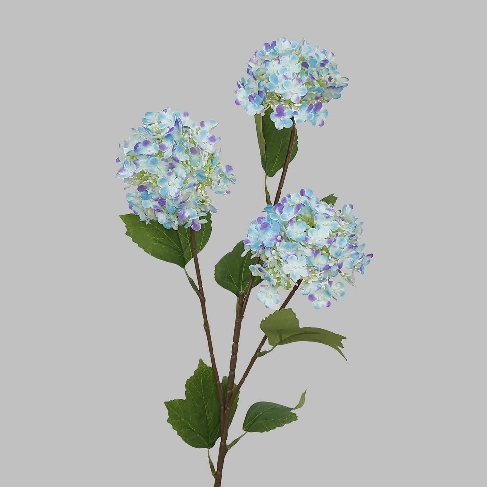 Blue artificial flowers wedding flowers arrangement