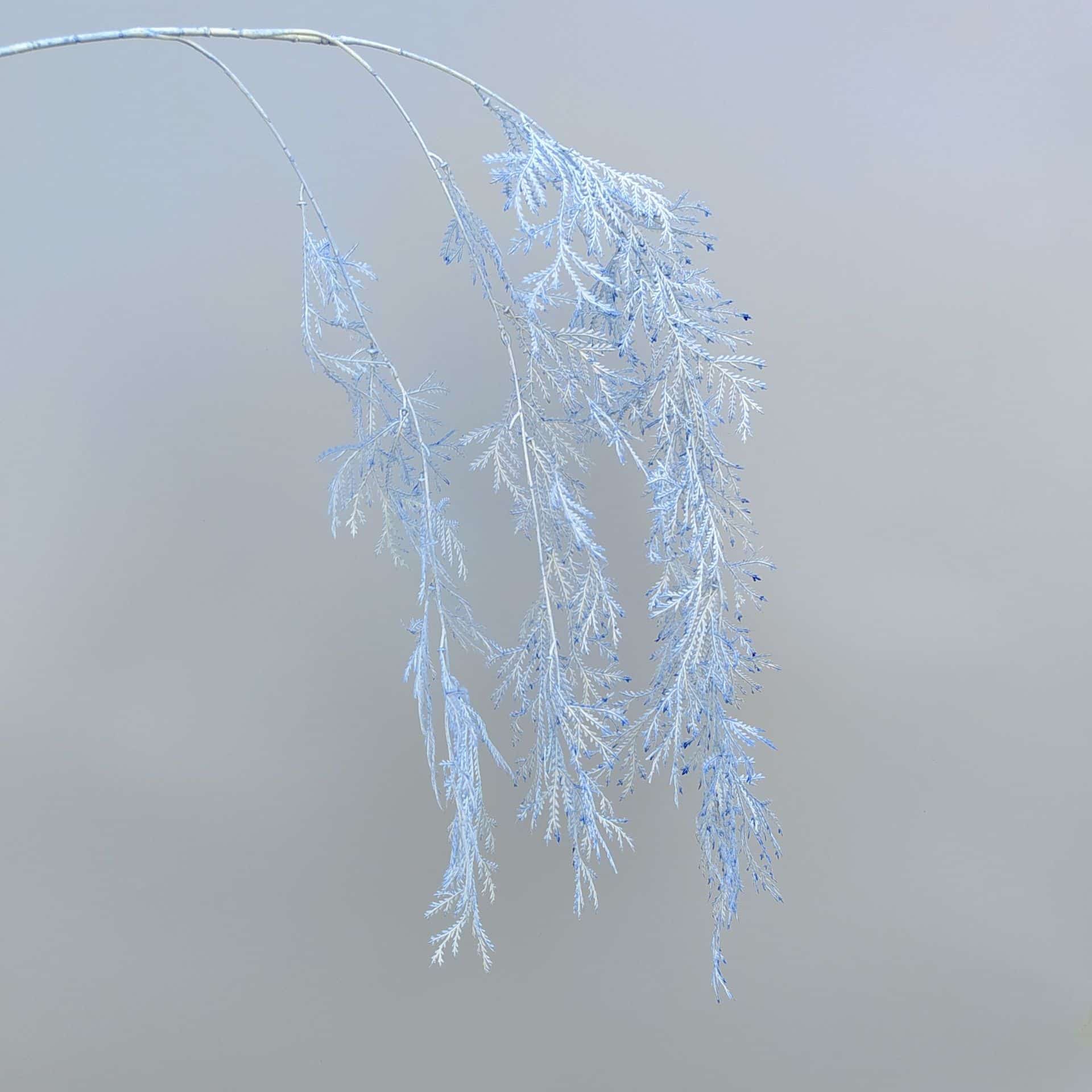 Blue artificial flowers wedding flowers arrangement