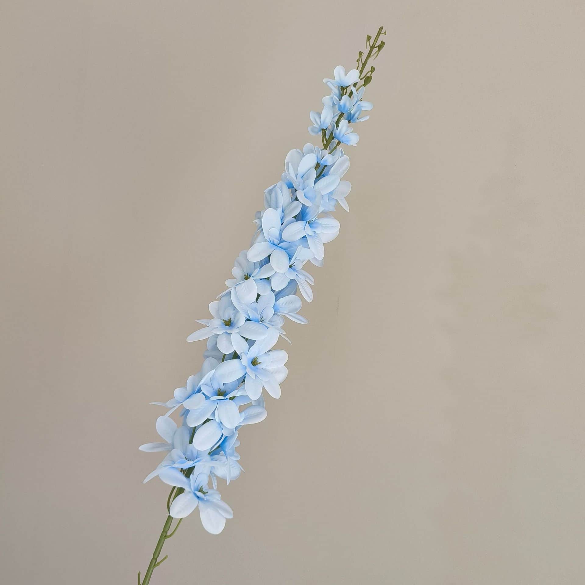 Blue artificial flowers wedding flowers arrangement