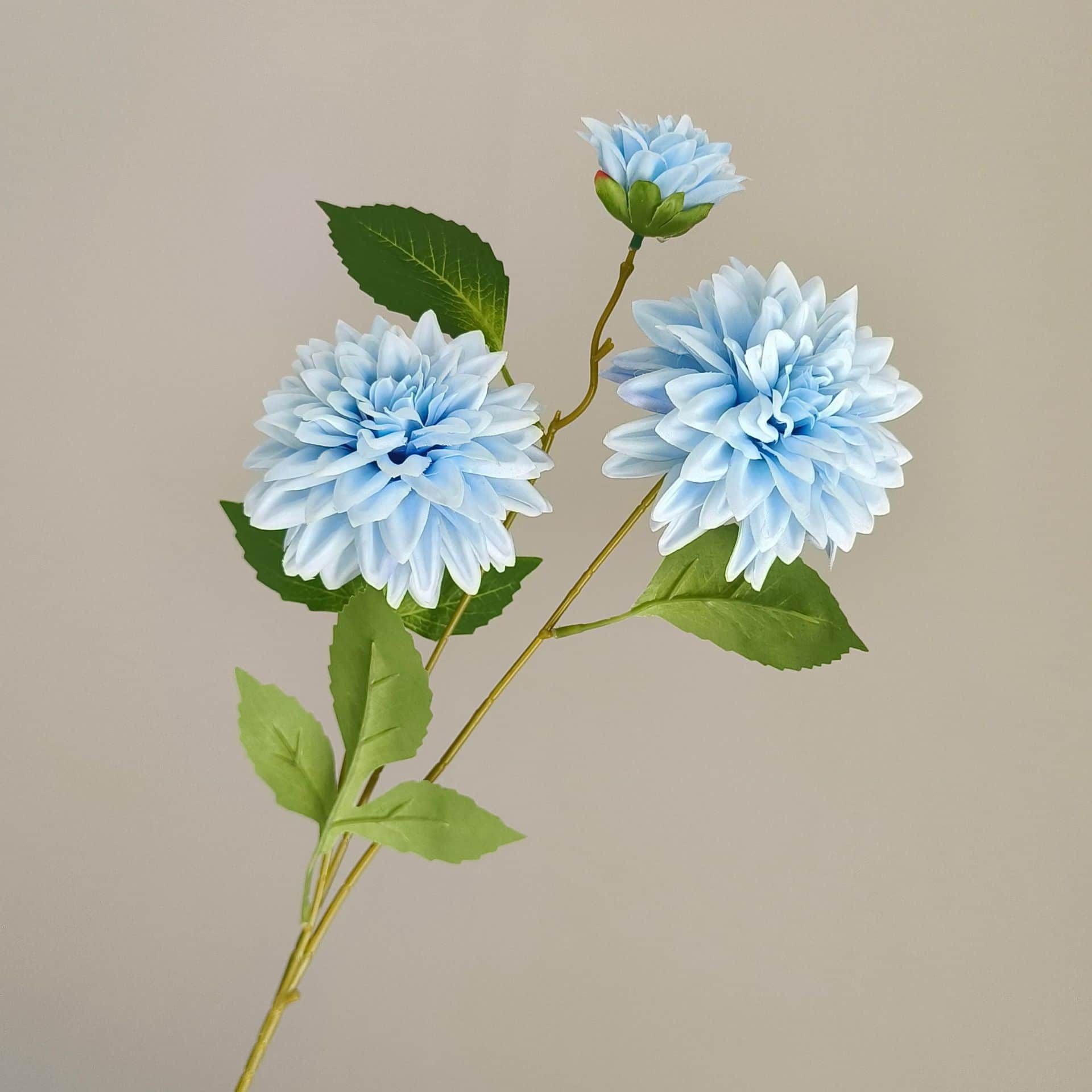 Blue artificial flowers wedding flowers arrangement