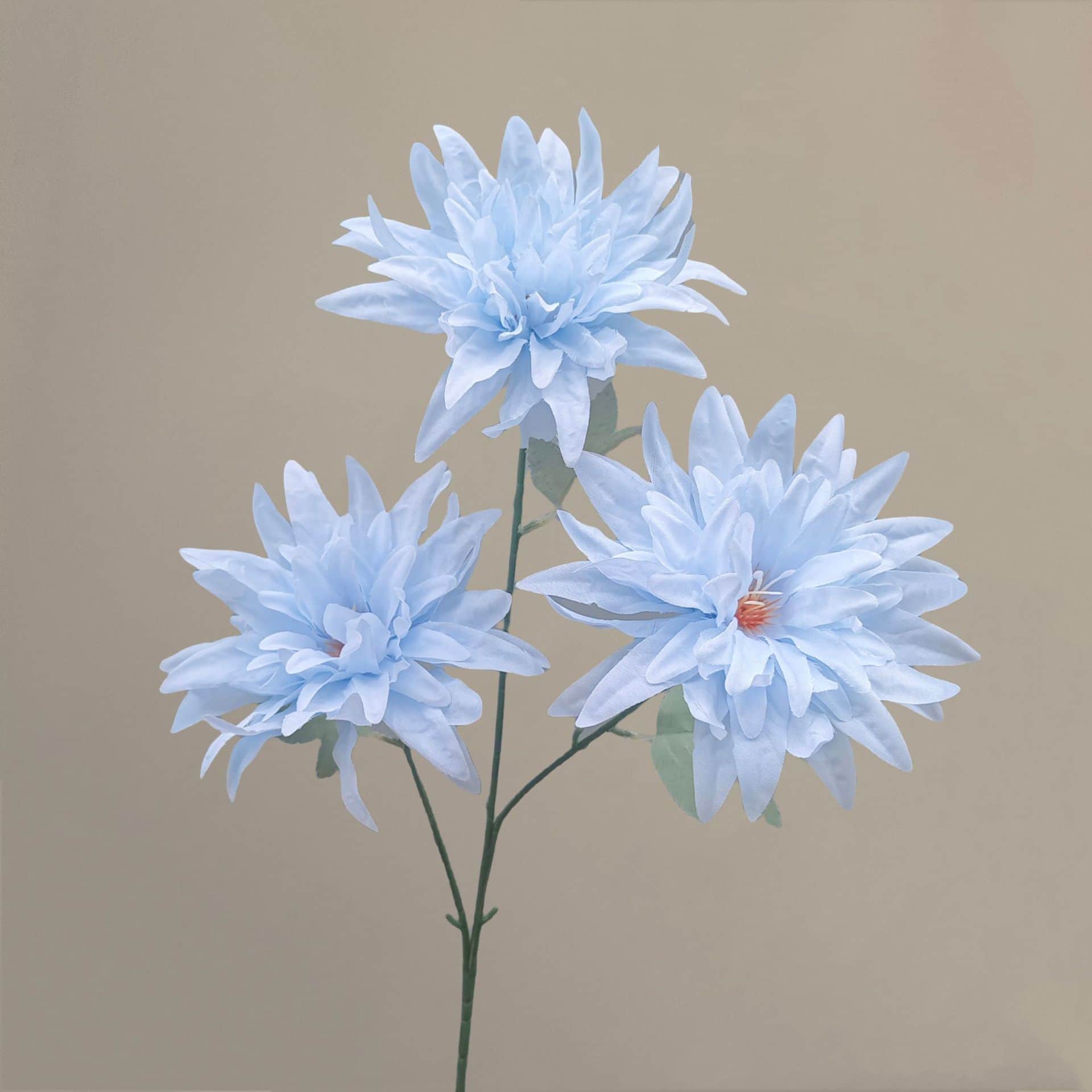 Blue artificial flowers wedding flowers arrangement