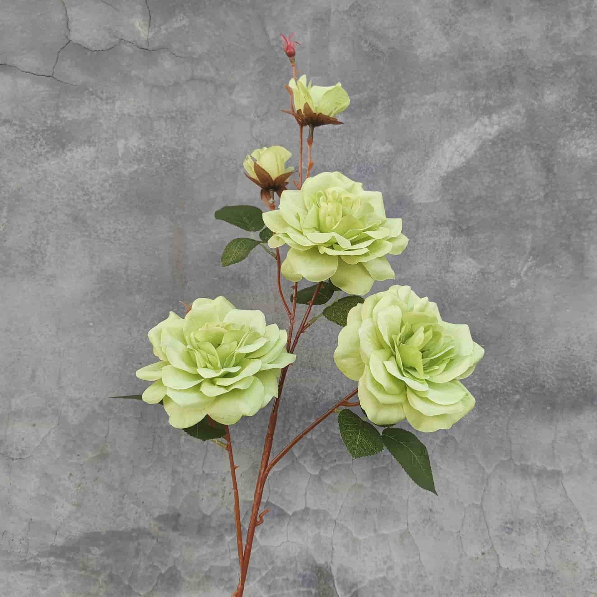 Green faux flower wedding flowers fake flower for event decoration