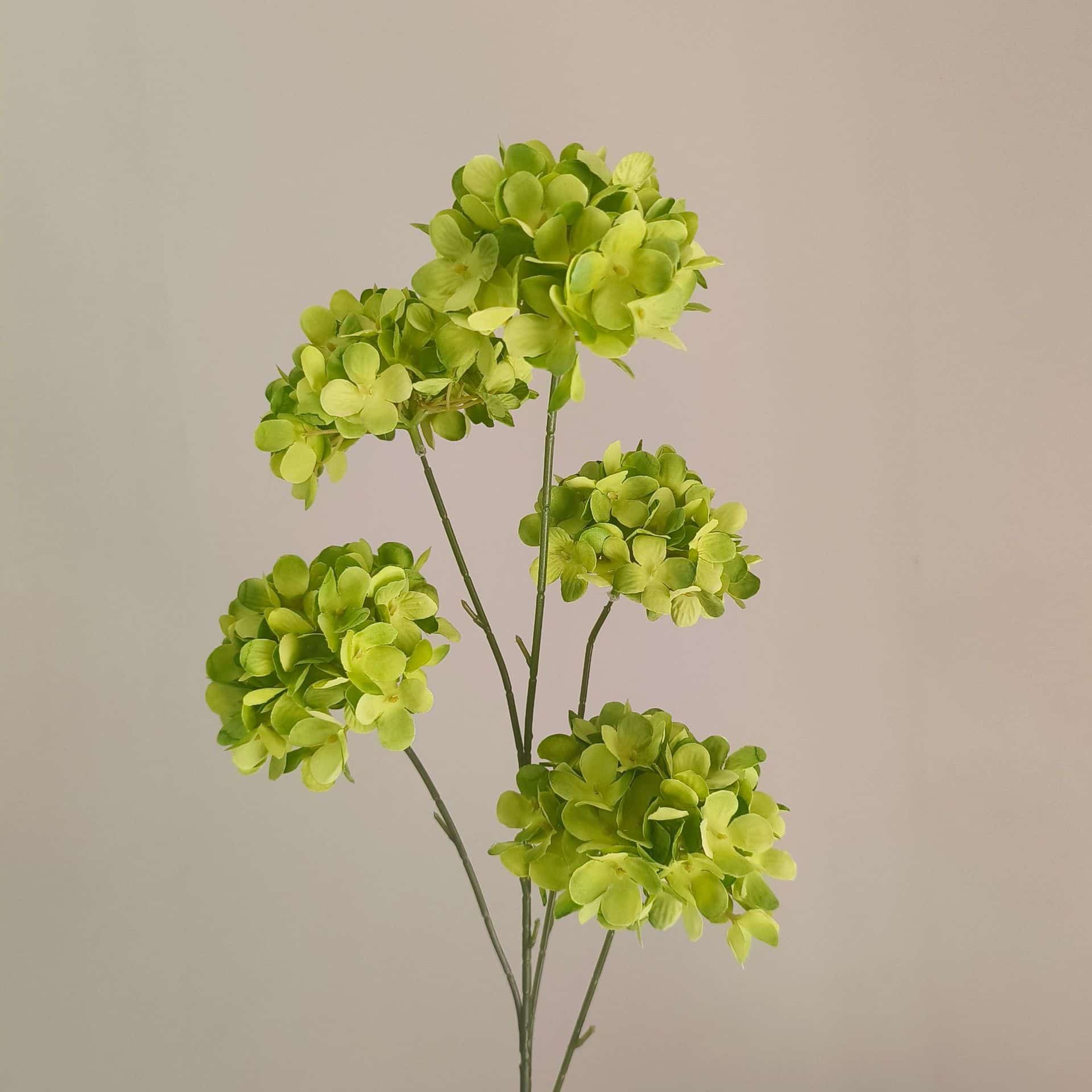 Green faux flower wedding flowers fake flower for event decoration