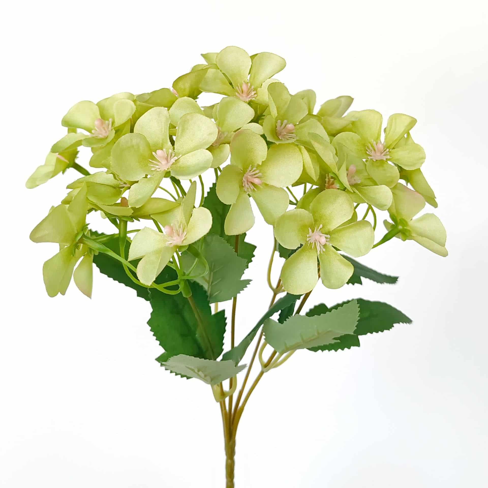 Green faux flower wedding flowers fake flower for event decoration