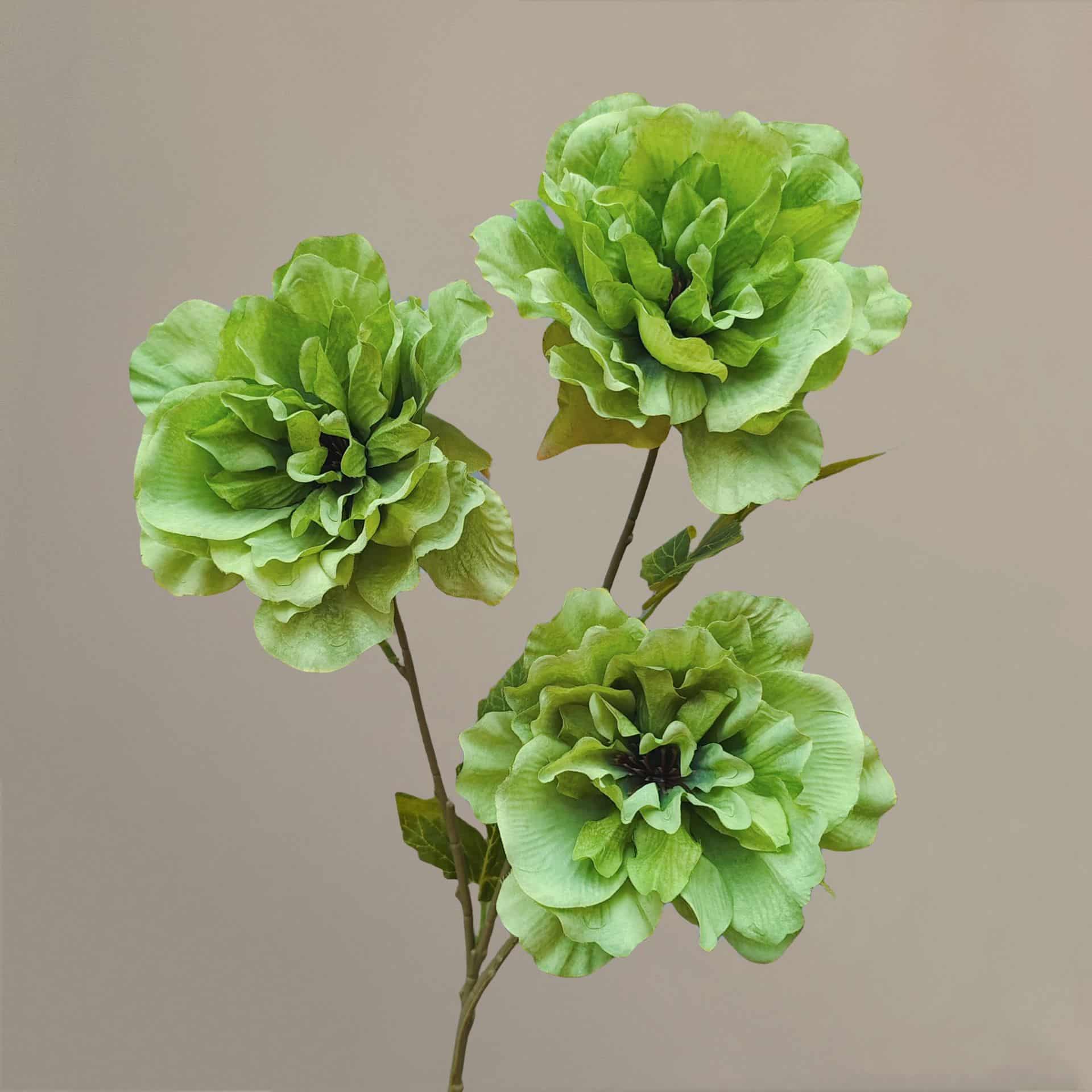 Green faux flower wedding flowers fake flower for event decoration