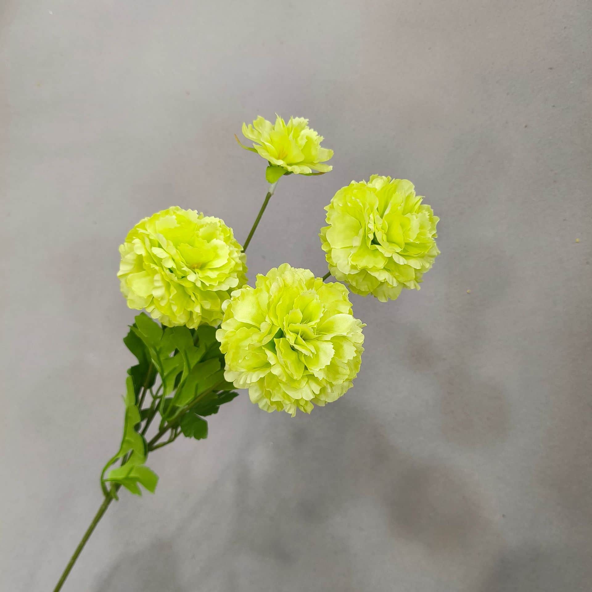 Green faux flower wedding flowers fake flower for event decoration