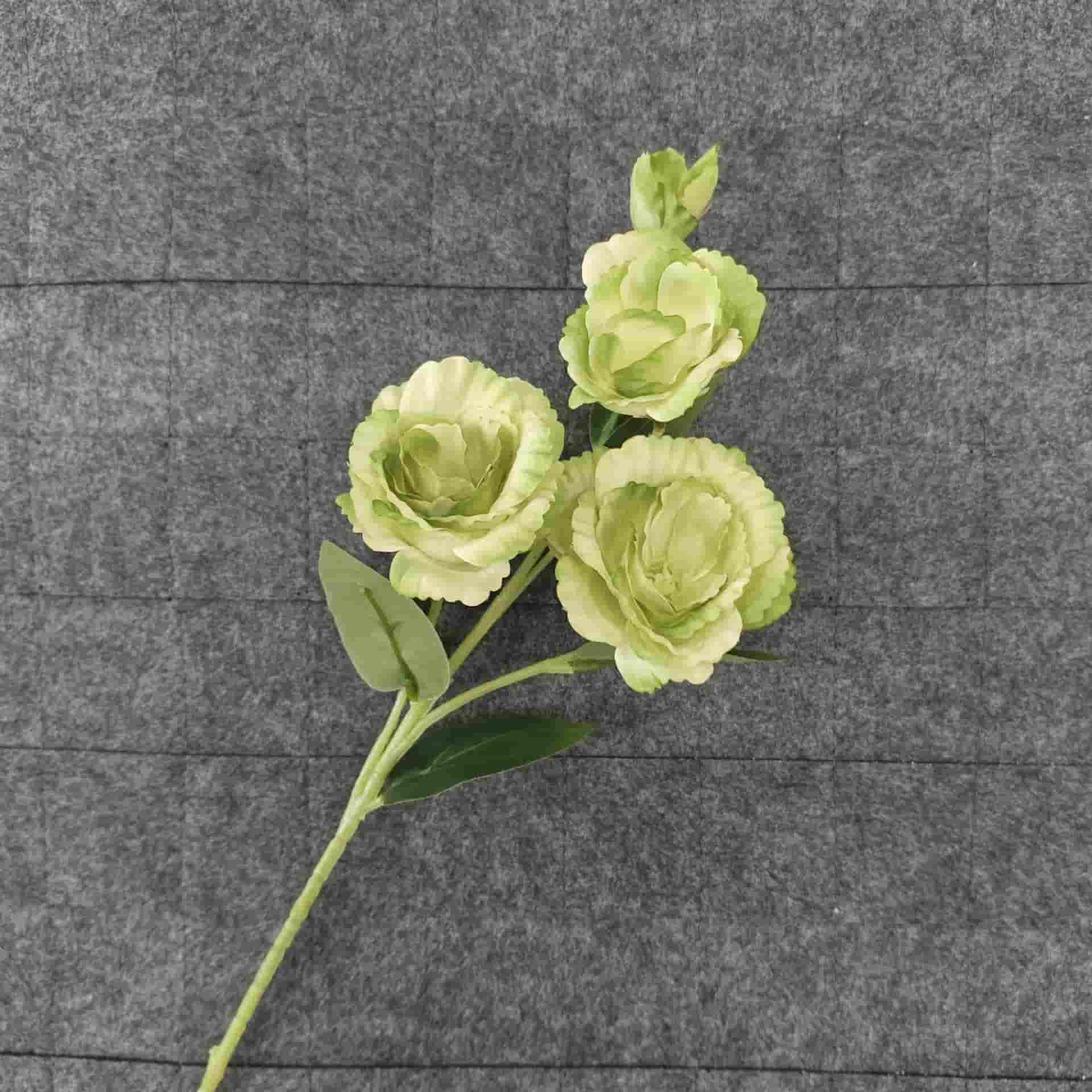 Green faux flower wedding flowers fake flower for event decoration