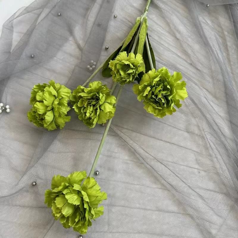 Green faux flower wedding flowers fake flower for event decoration