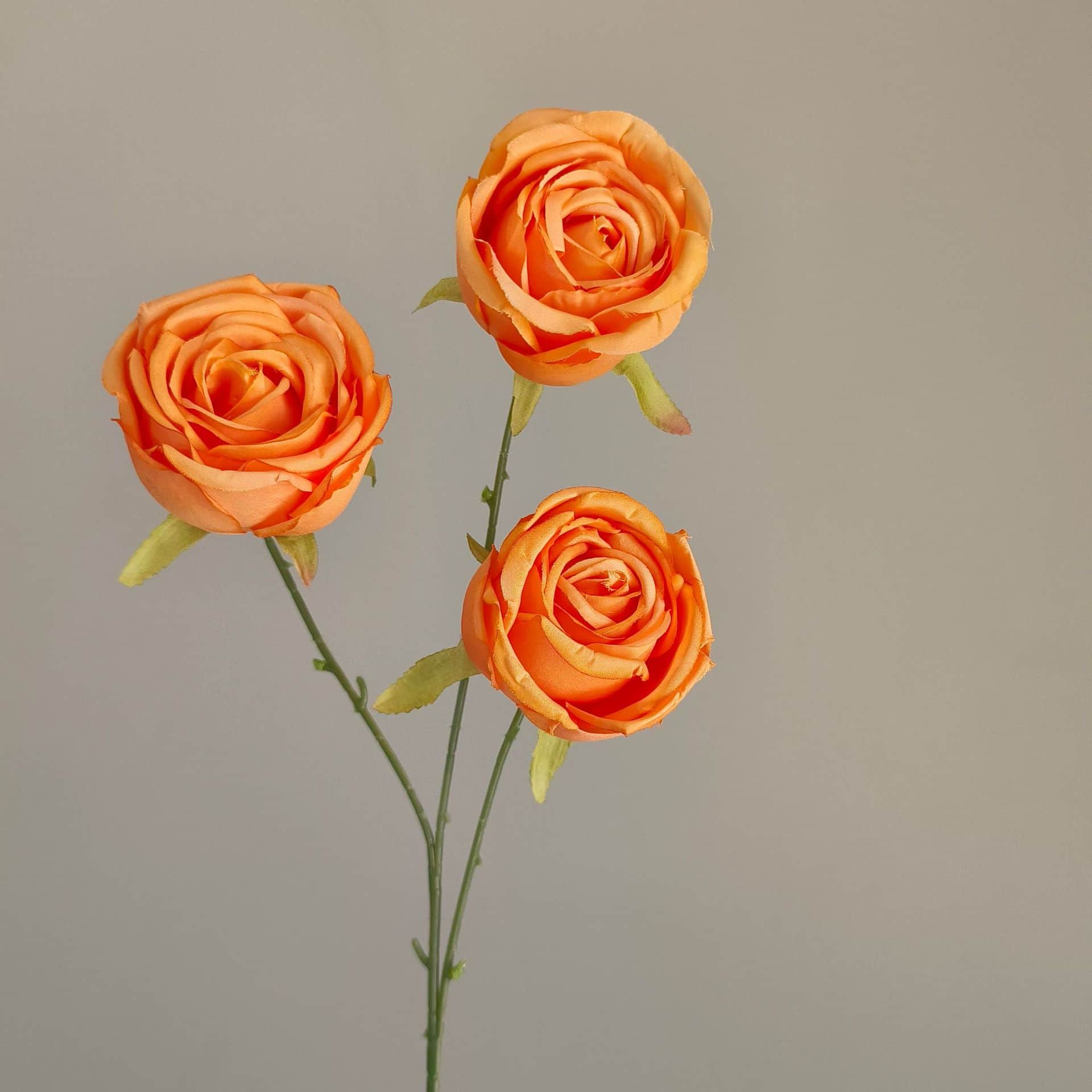 Yellow orange artificial flowers wedding flowers faux yellow flowers 