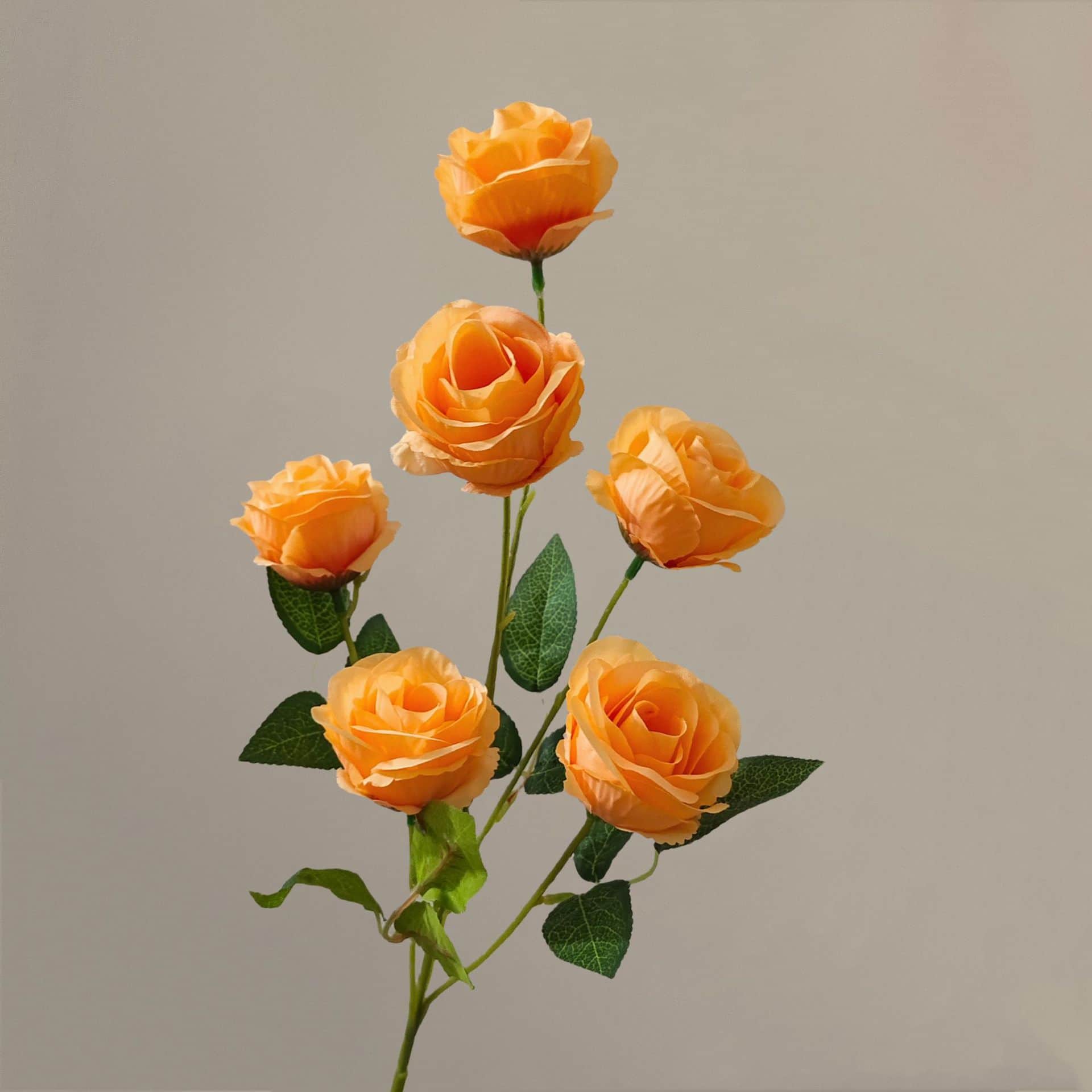Yellow orange artificial flowers wedding flowers faux yellow flowers 