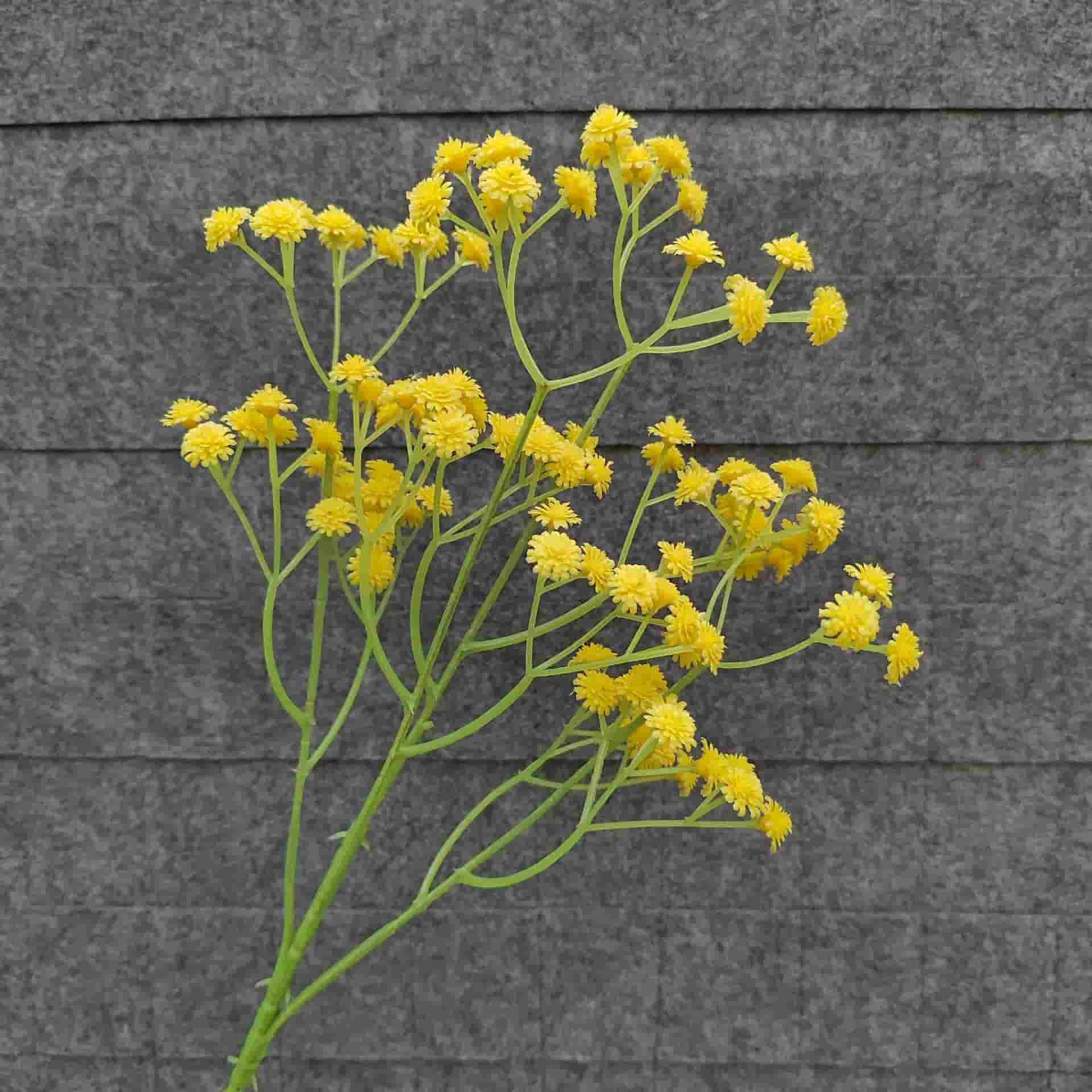 Yellow orange artificial flowers wedding flowers faux yellow flowers 