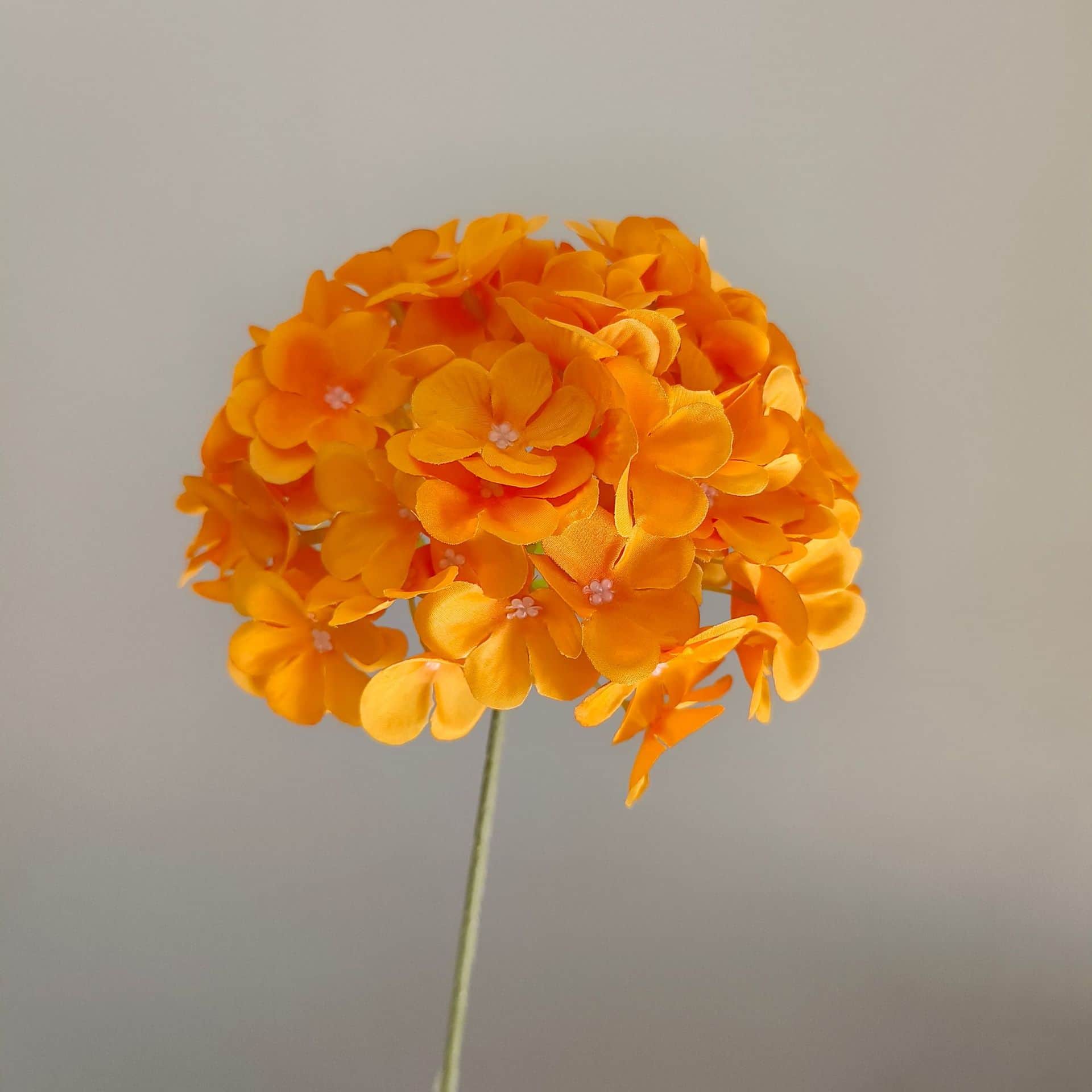 Yellow orange artificial flowers wedding flowers faux yellow flowers 